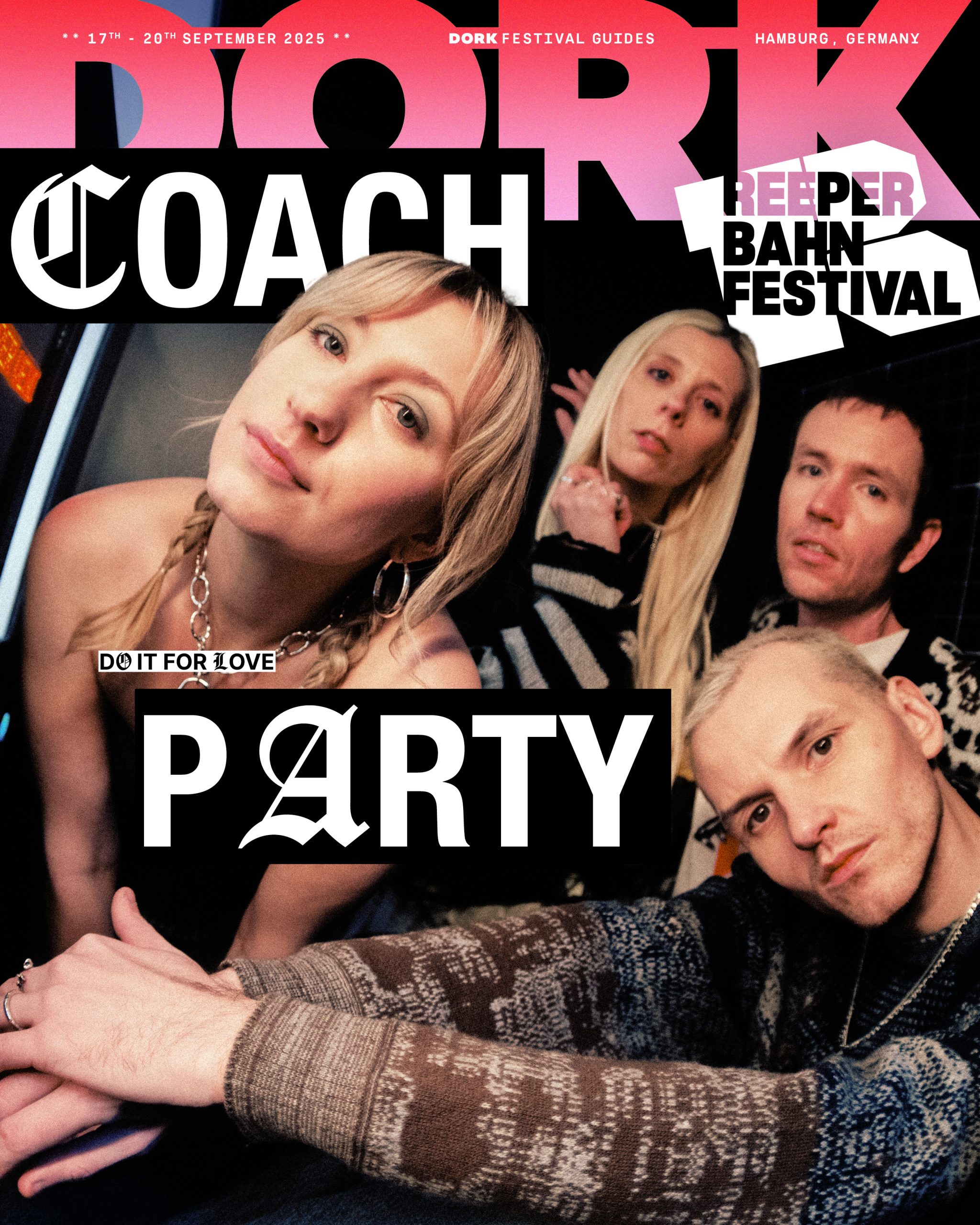 Dork x Reeperbahn: Coach Party are doing it for love (and friendship, frustration and flying visits to Hamburg)