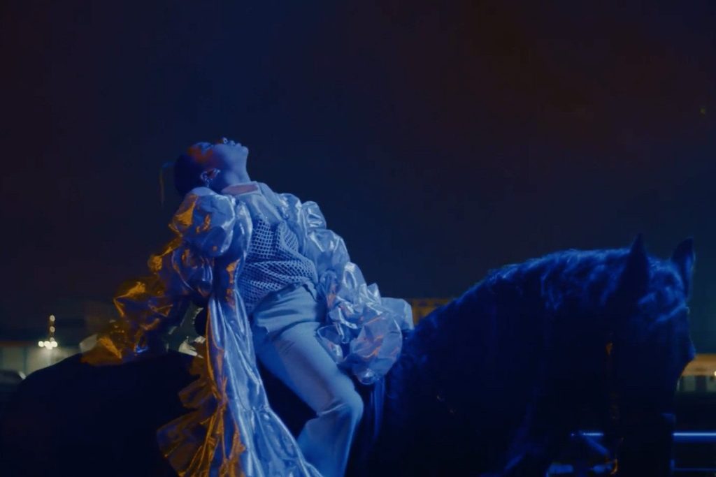 Griff has debuted a super glam new video for 'Black Hole' Dork