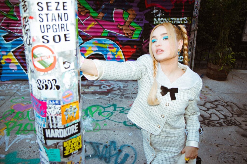 Kim Petras is teasing her debut album with playful teaser track