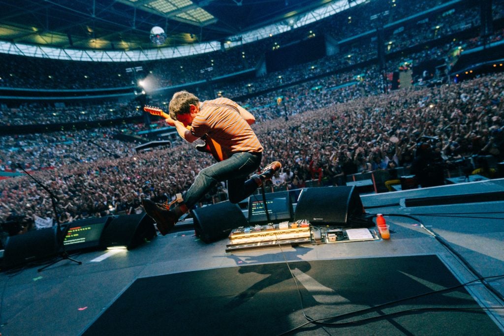 blur achieve their crowning glory at Wembley Stadium with a show for the ages