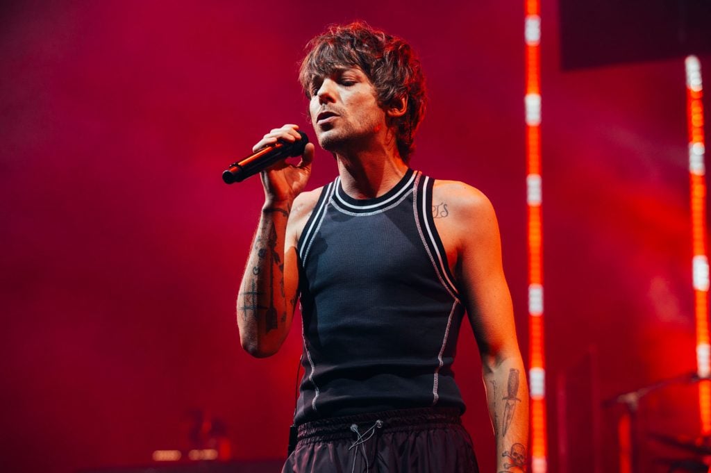 Louis Tomlinson pulls out all the stops for his show at The O2 in London