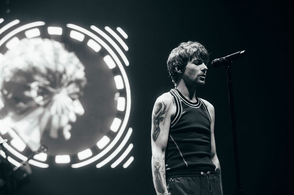 Louis Tomlinson pulls out all the stops for his show at The O2 in London
