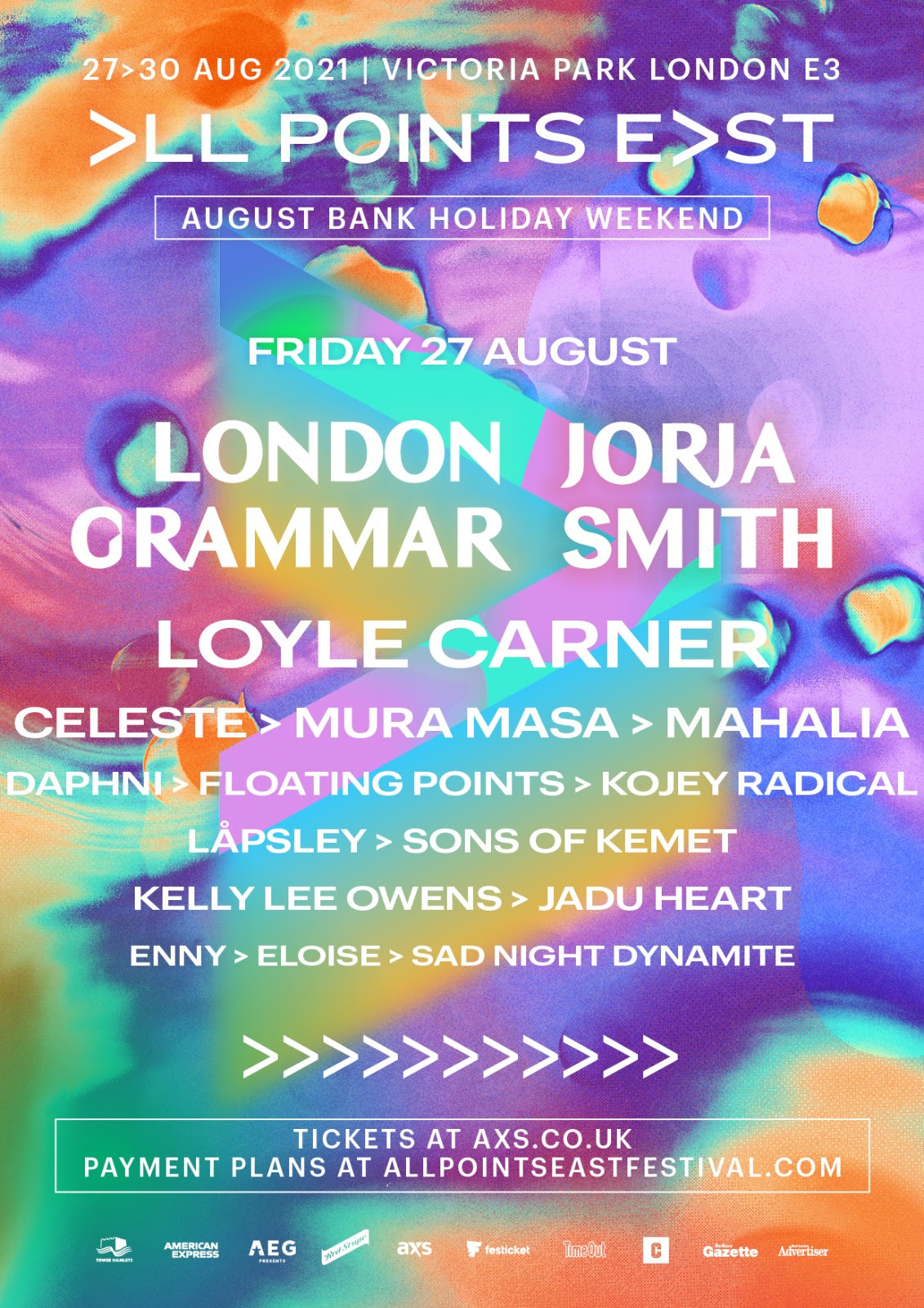 London Grammar are going to headline the Friday of All Points East