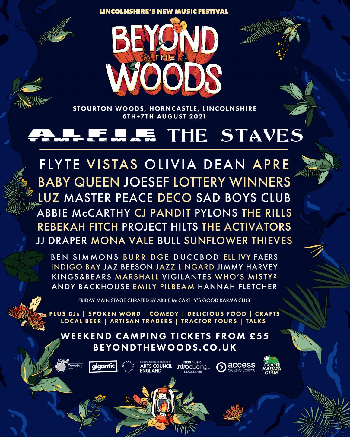 The Staves, Vistas, Olivia Dean and more have joined the bill for this August's Beyond The Woods Festival
