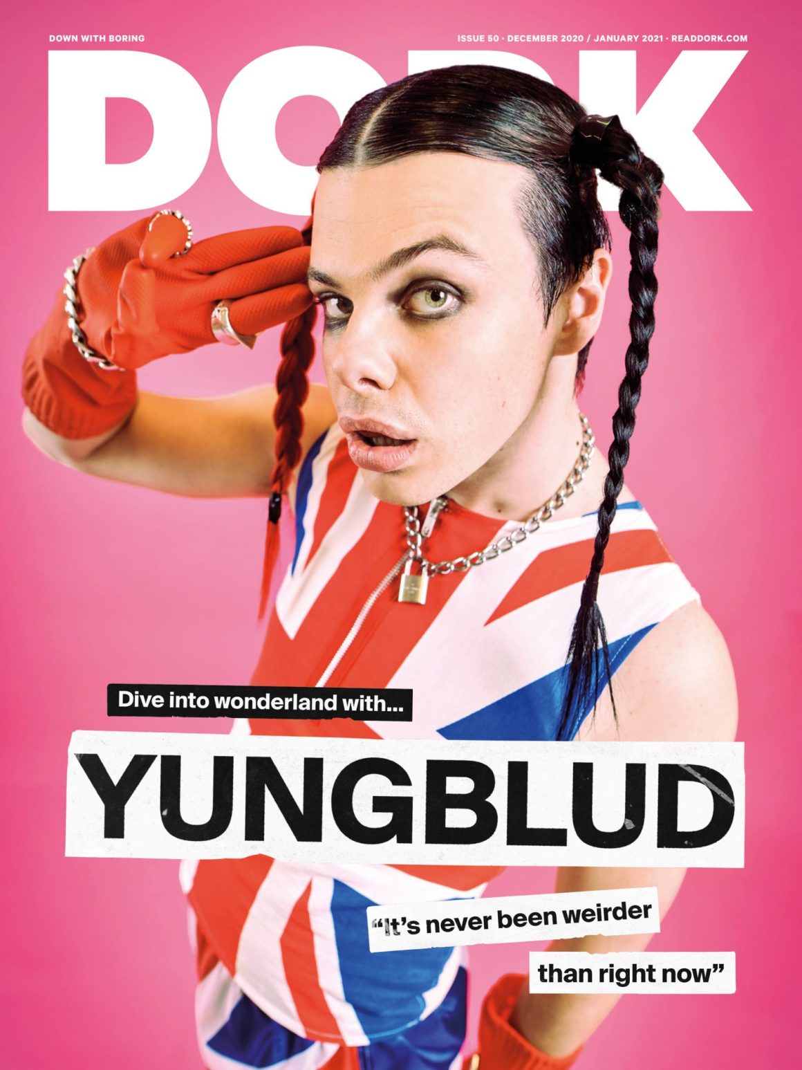 Introducing our massive end of year double issue, featuring YUNGBLUD, Baby Queen and the Hype List 2021