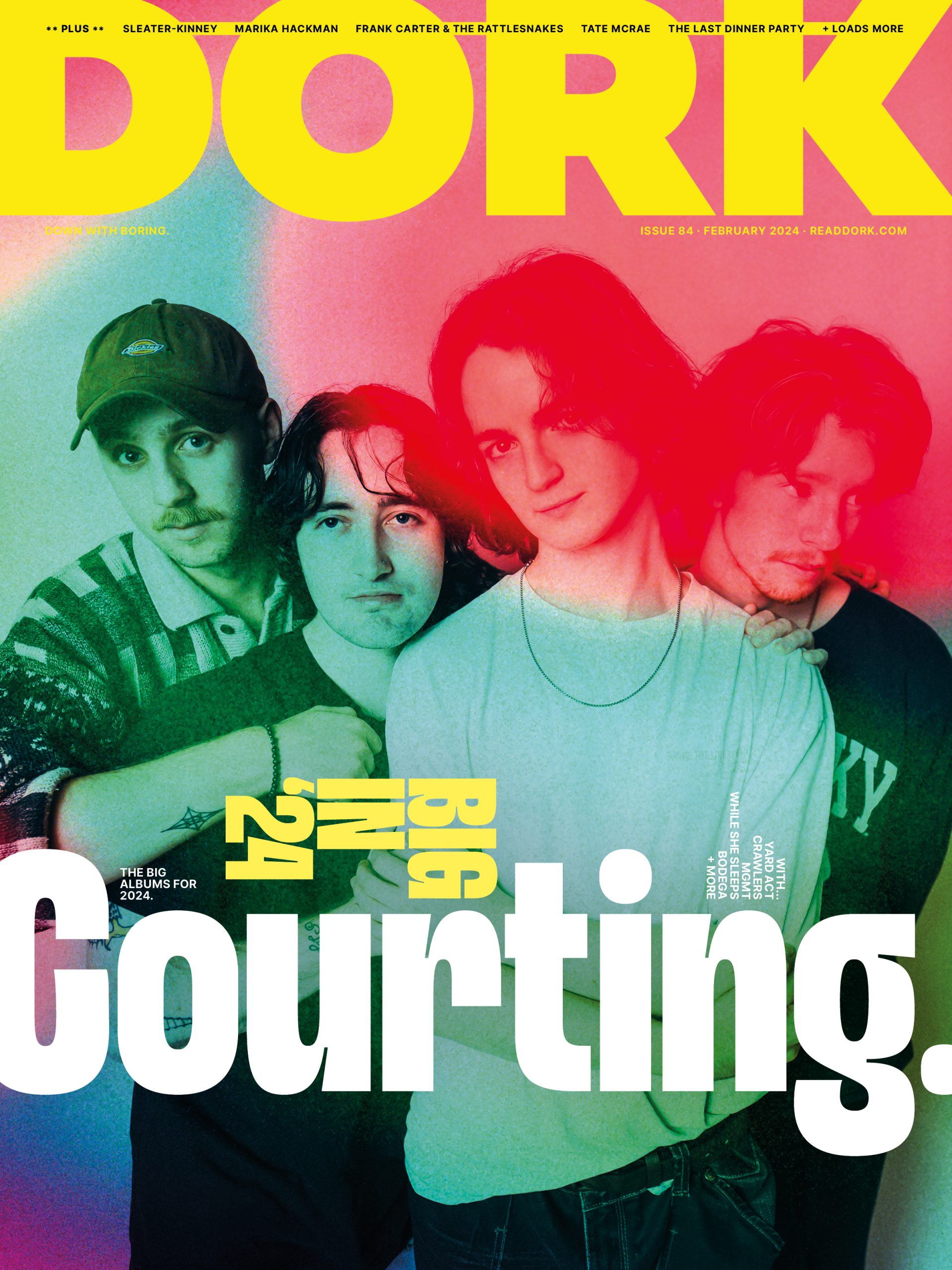 The new issue of Dork, featuring Yard Act, Crawlers, Courting and more, is out now