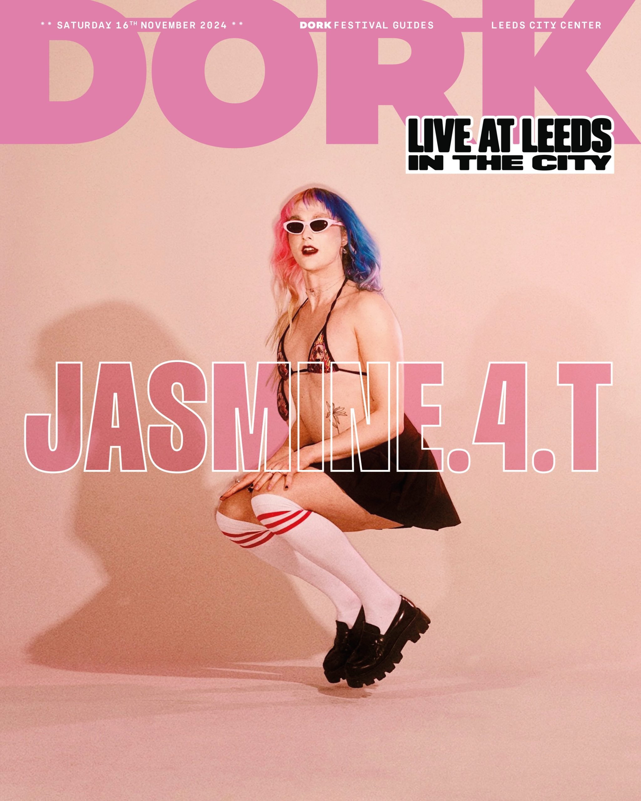 DORK x LIVE AT LEEDS: IN THE CITY: jasmine.4.t is finding herself in music, community and chosen family