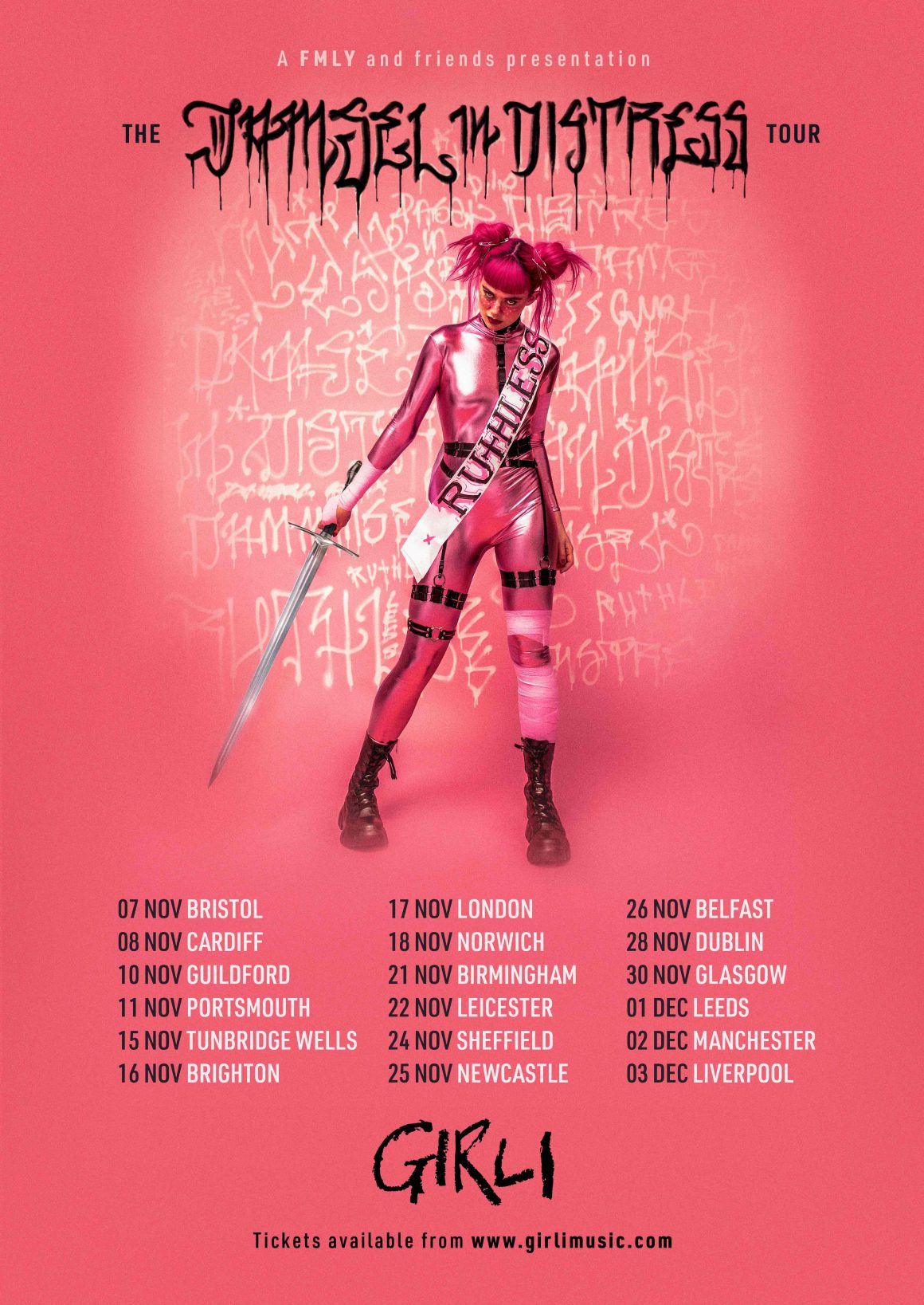 Girli is heading out on a new headline tour this November