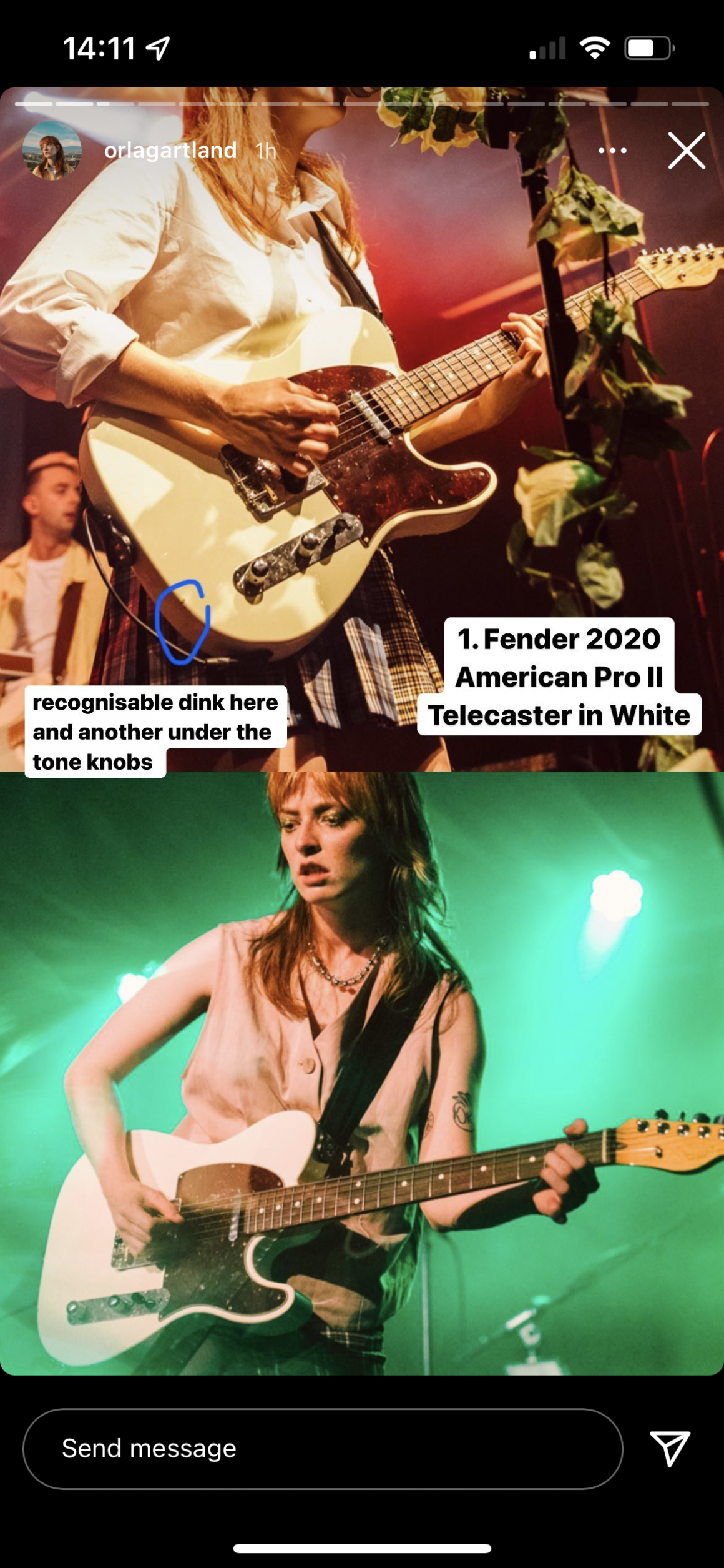 Orla Gartland has had a whole bunch of gear stolen on tour - here's a list of what was taken