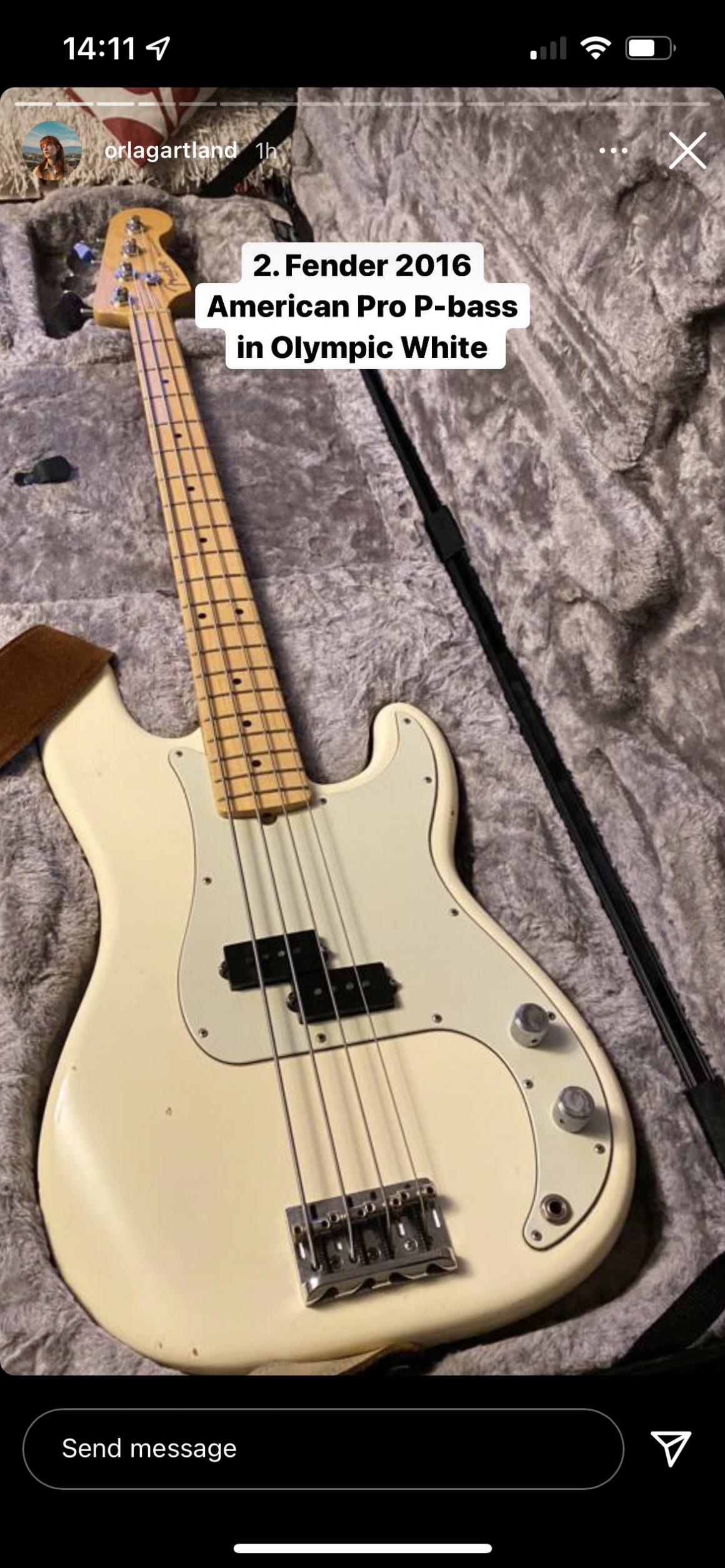Orla Gartland has had a whole bunch of gear stolen on tour - here's a list of what was taken