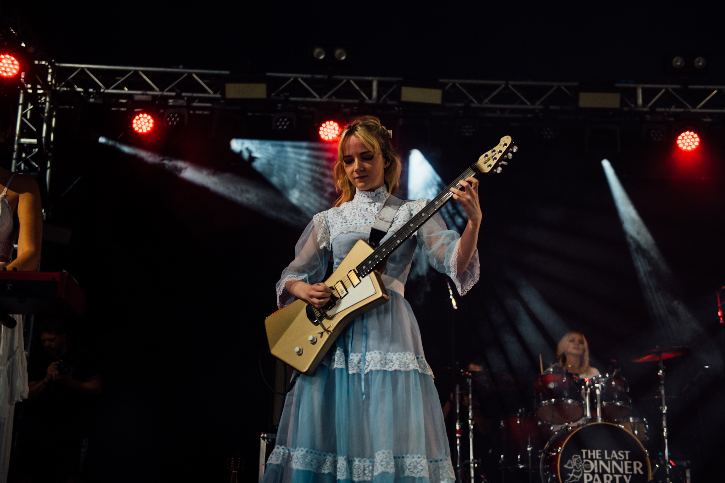 The Last Dinner Party show they can more than back up the buzz at Reading 2023