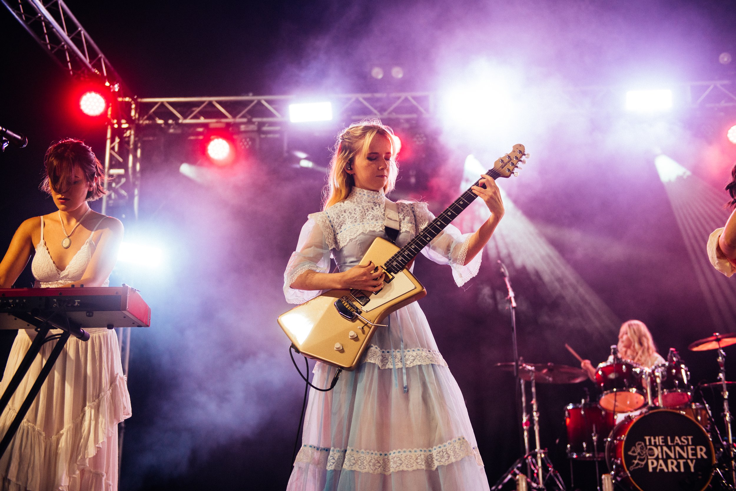 The Last Dinner Party show they can more than back up the buzz at Reading 2023