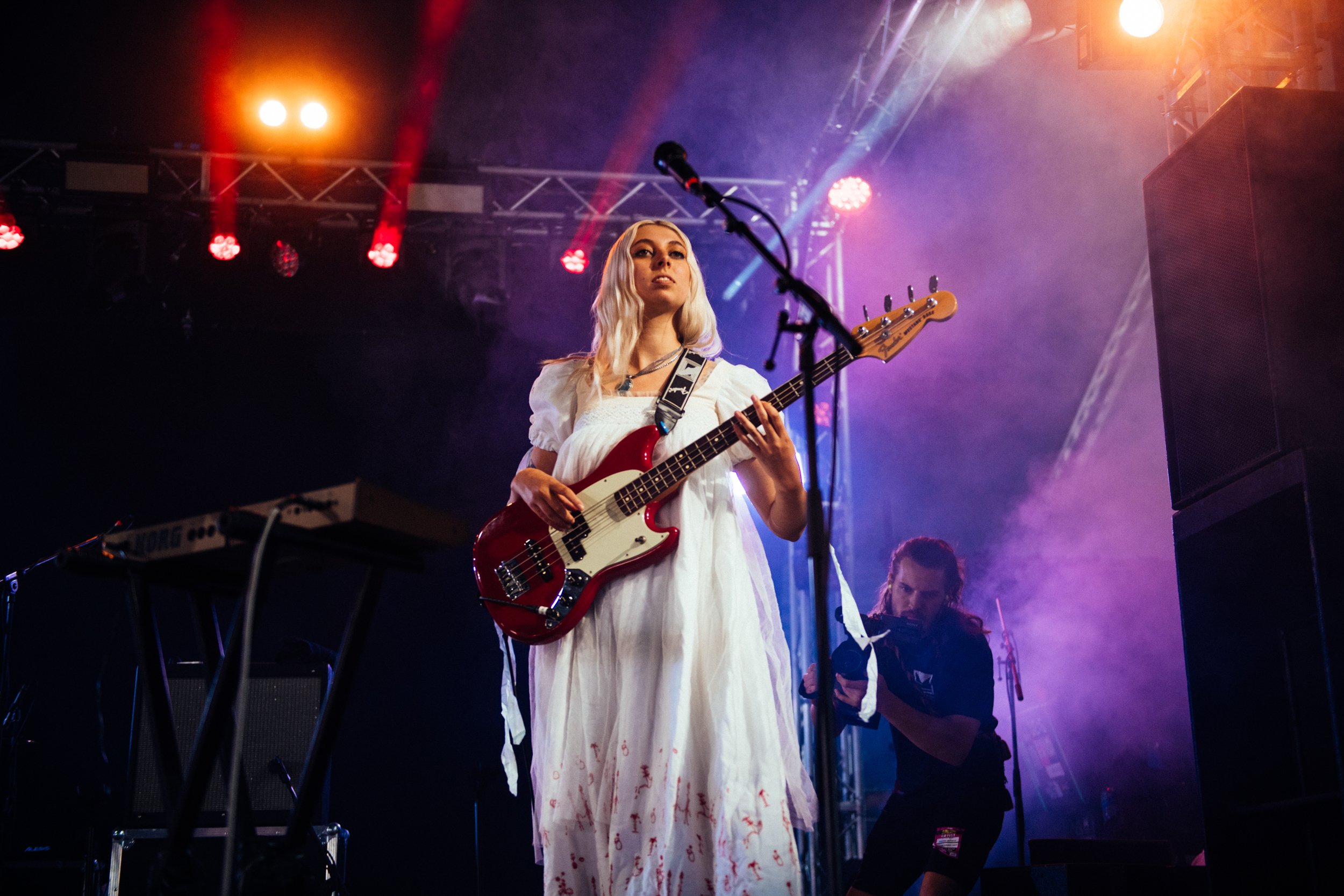 The Last Dinner Party show they can more than back up the buzz at Reading 2023