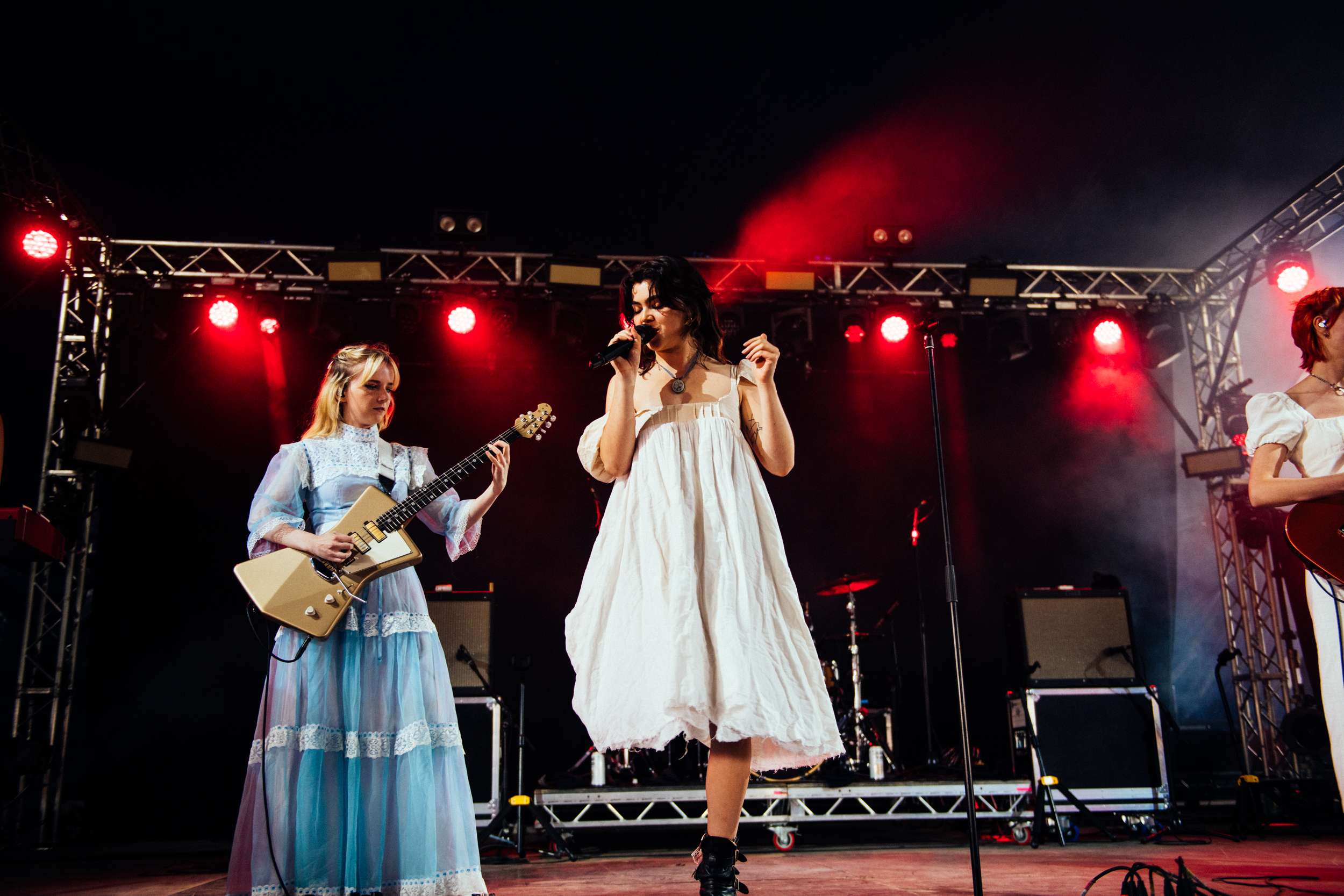 The Last Dinner Party show they can more than back up the buzz at Reading 2023