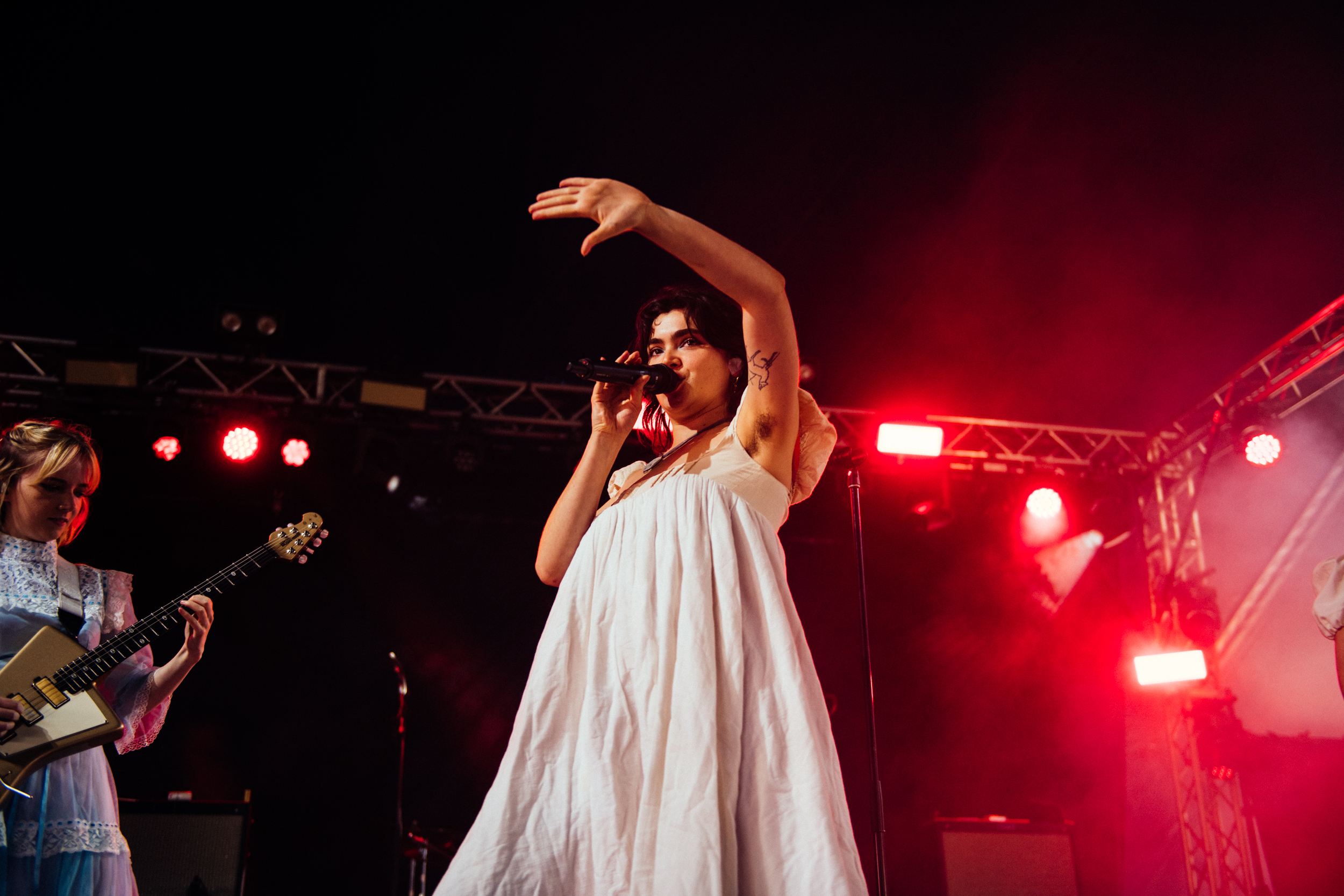 The Last Dinner Party show they can more than back up the buzz at Reading 2023