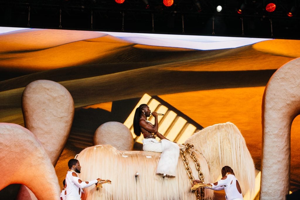 Lil Nas X wows as CMAT offers up a true moment on the final day of Glastonbury 2023