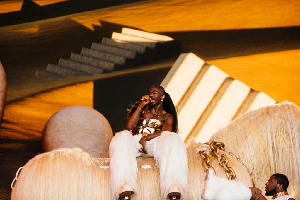 Lil Nas X wows as CMAT offers up a true moment on the final day of Glastonbury 2023