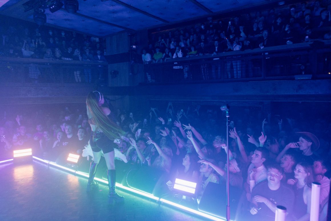 Charli XCX brings a big connection to her intimate 'how i'm feeling now' show at London's Layfette