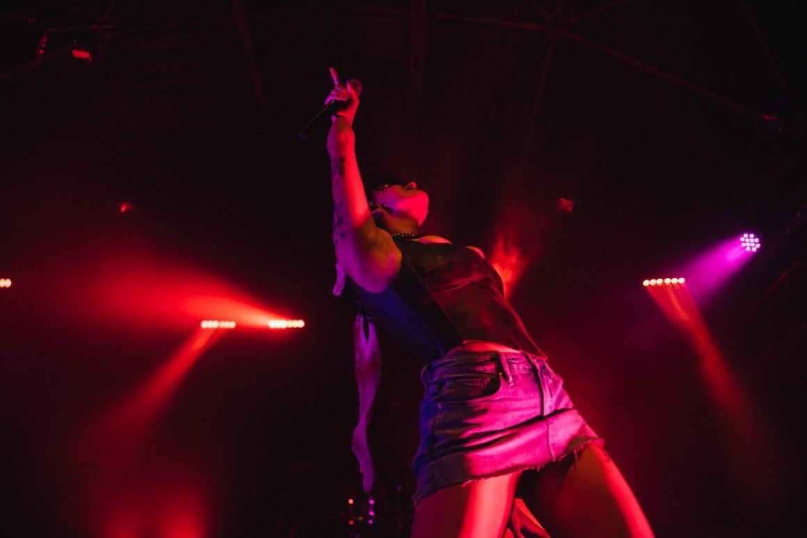 Rebecca Black is getting down on Friday as she launches her debut album 'Let Her Burn' with a pop redemption arc for the ages