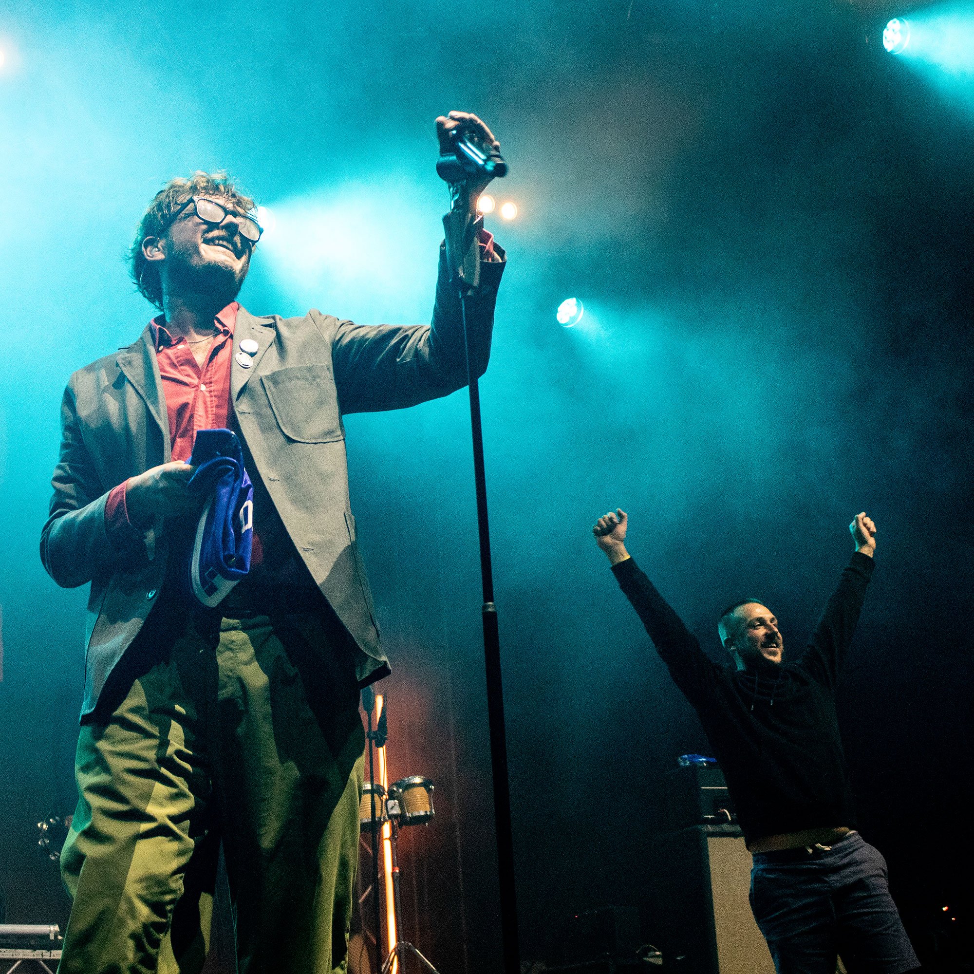 Yard Act at Leeds' Millennium Square is an emotional and special gig for the band and crowd alike