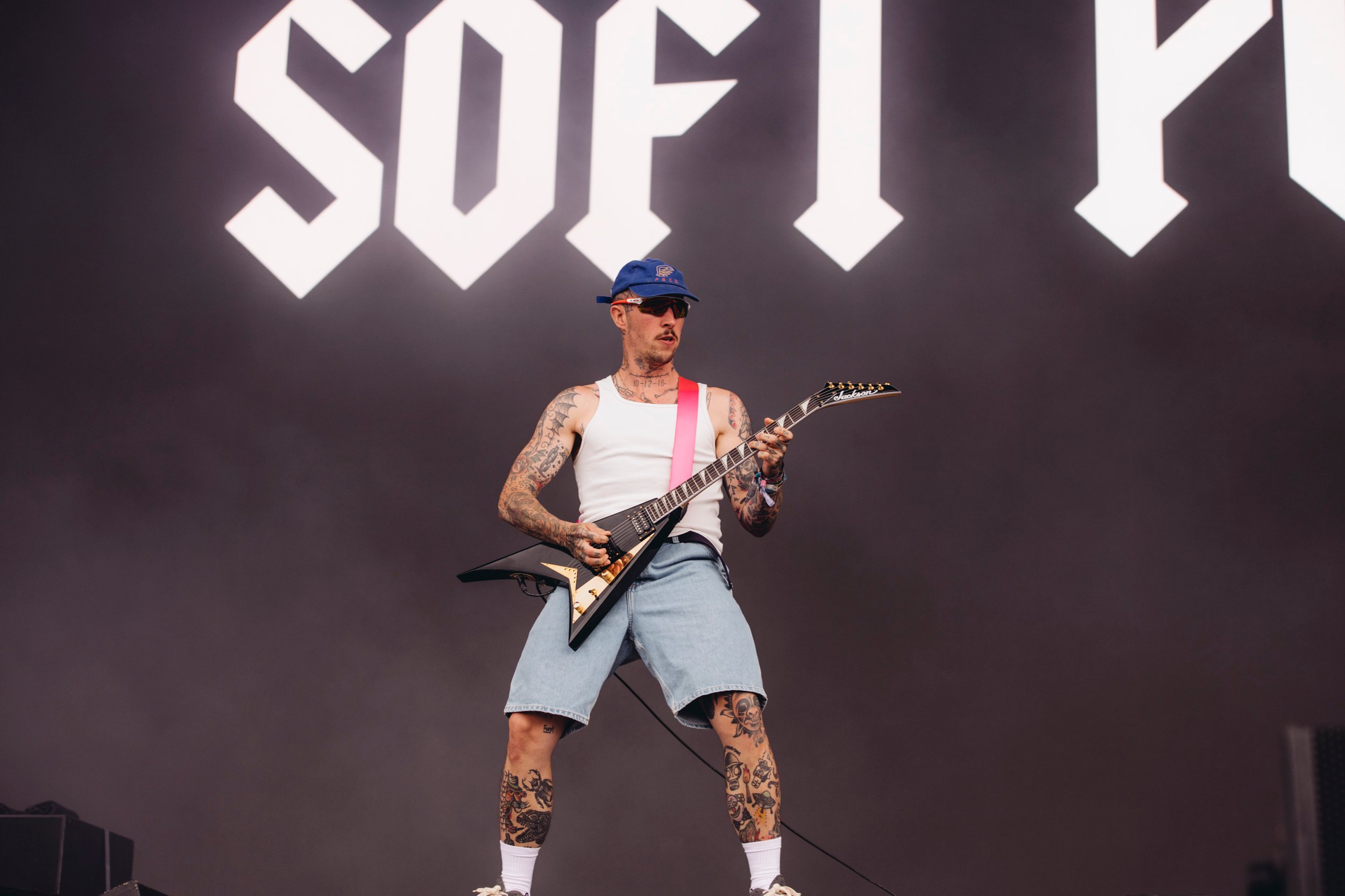 Soft Play's punk spirit remains at Glastonbury 2024 Soft Play's punk spirit remains at Glastonbury 2024