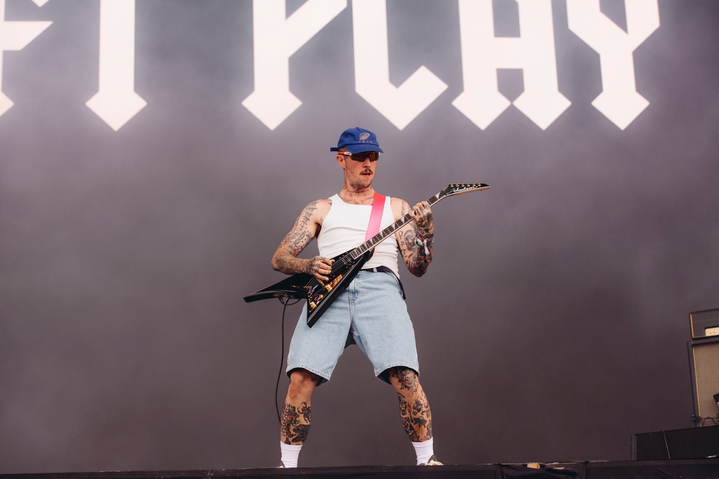 Soft Play's punk spirit remains at Glastonbury 2024 Soft Play's punk spirit remains at Glastonbury 2024