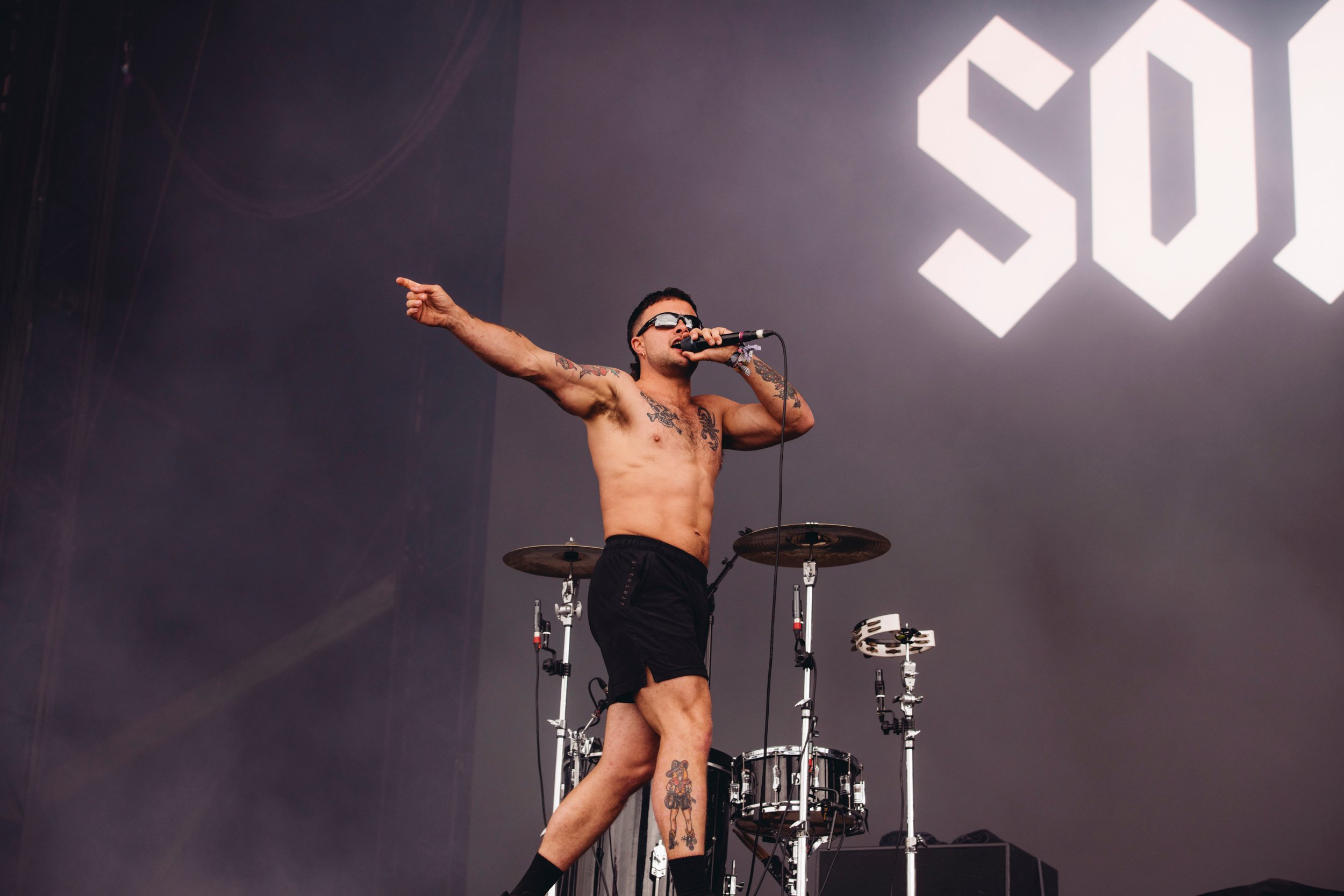 Soft Play's punk spirit remains at Glastonbury 2024 Soft Play's punk spirit remains at Glastonbury 2024
