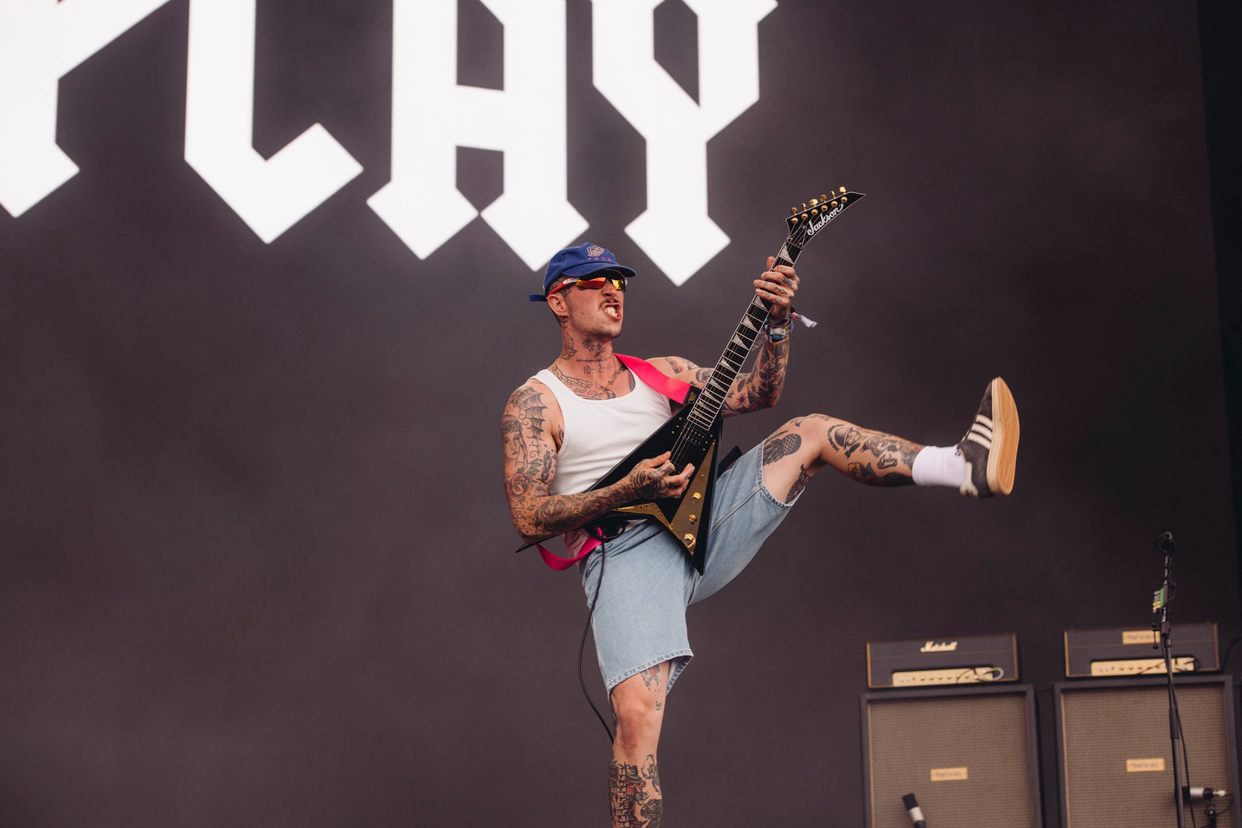 Soft Play's punk spirit remains at Glastonbury 2024 Soft Play's punk spirit remains at Glastonbury 2024