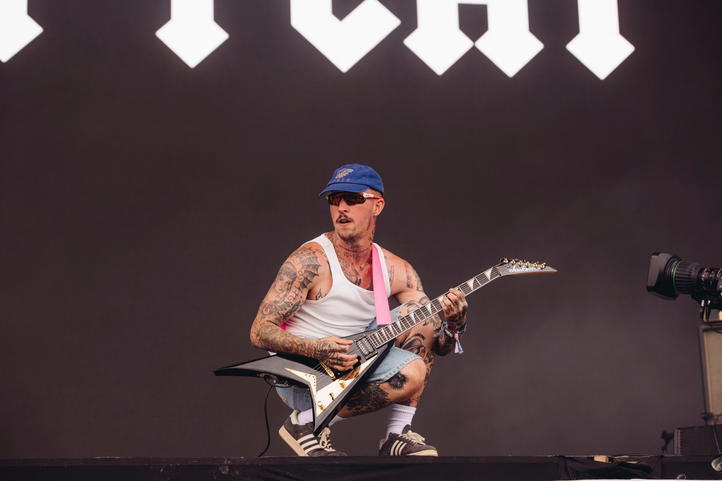 Soft Play's punk spirit remains at Glastonbury 2024 Soft Play's punk spirit remains at Glastonbury 2024