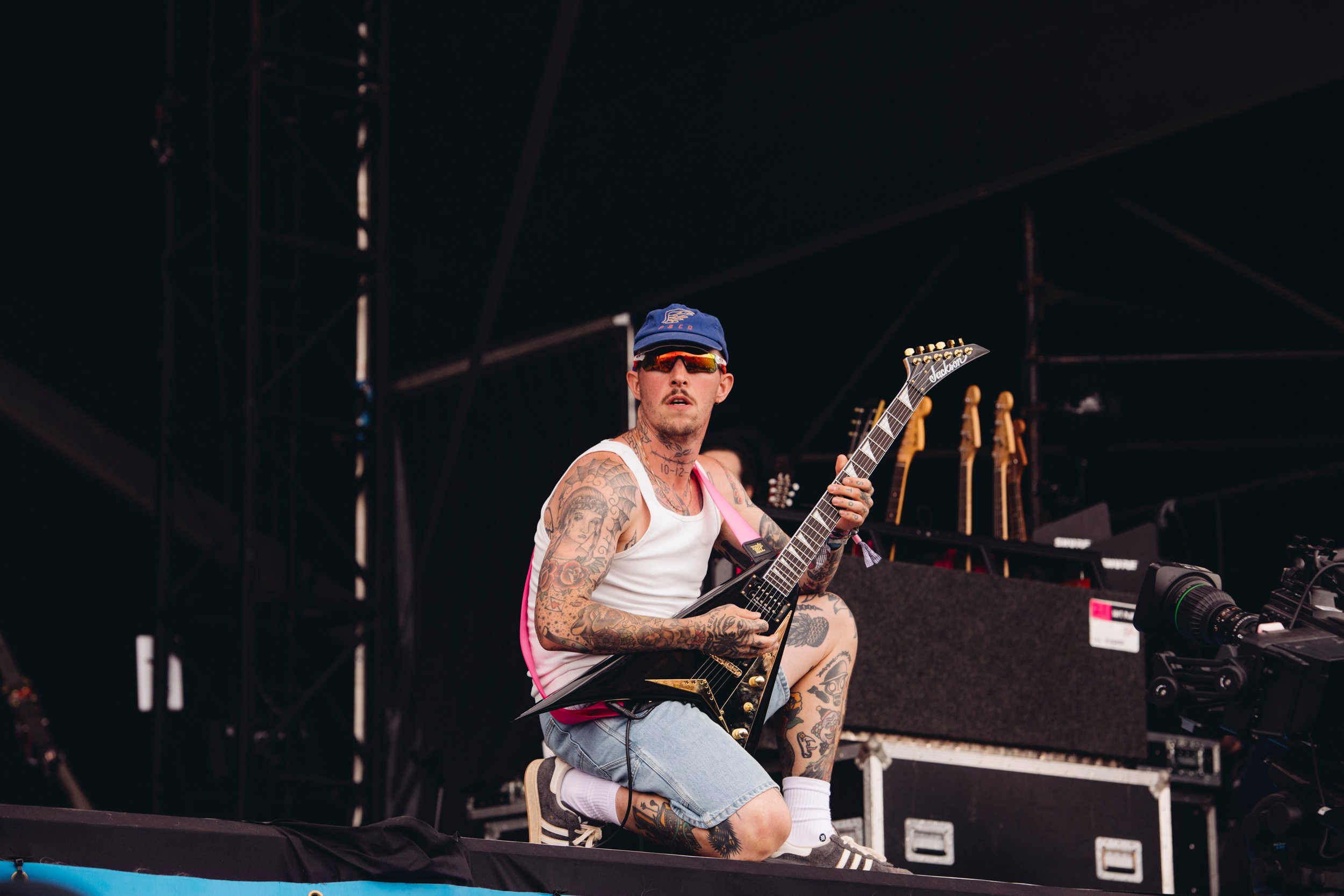 Soft Play's punk spirit remains at Glastonbury 2024 Soft Play's punk spirit remains at Glastonbury 2024