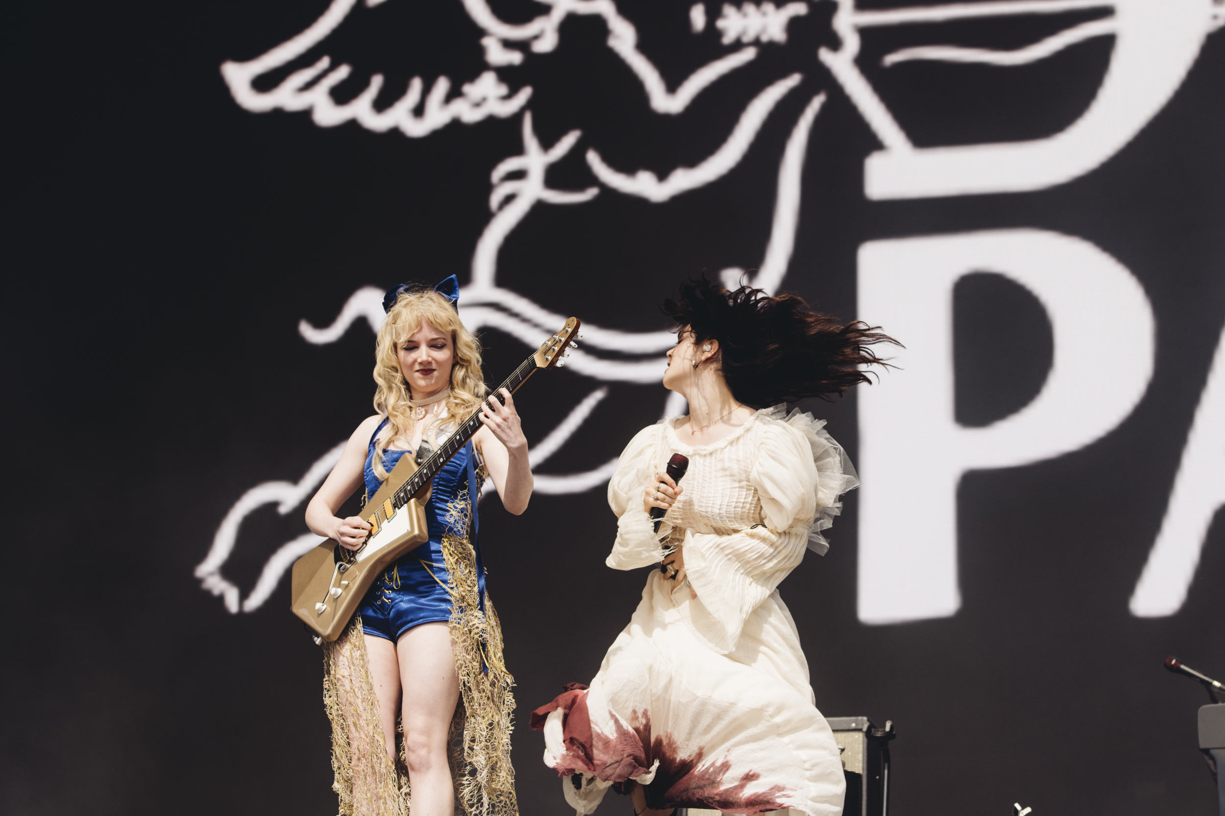 The Last Dinner Party bring pure theatre, classic rock n’ roll and pop camaraderie to Glastonbury 2024 The Last Dinner Party bring pure theatre, classic rock n’ roll and pop camaraderie to Glastonbury 2024