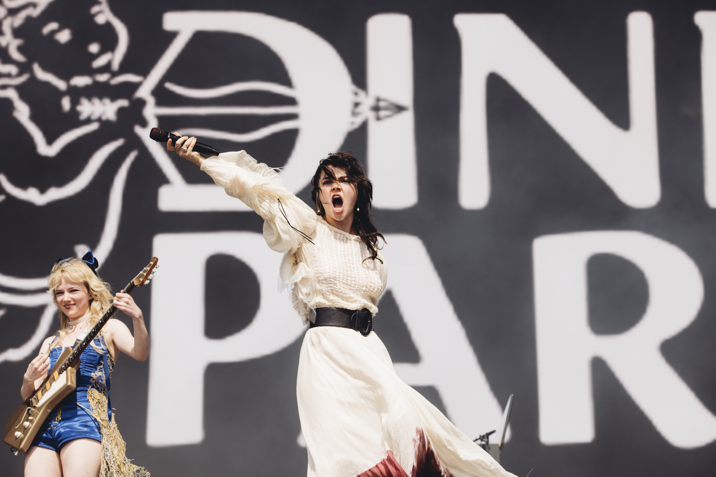 The Last Dinner Party bring pure theatre, classic rock n’ roll and pop camaraderie to Glastonbury 2024 The Last Dinner Party bring pure theatre, classic rock n’ roll and pop camaraderie to Glastonbury 2024