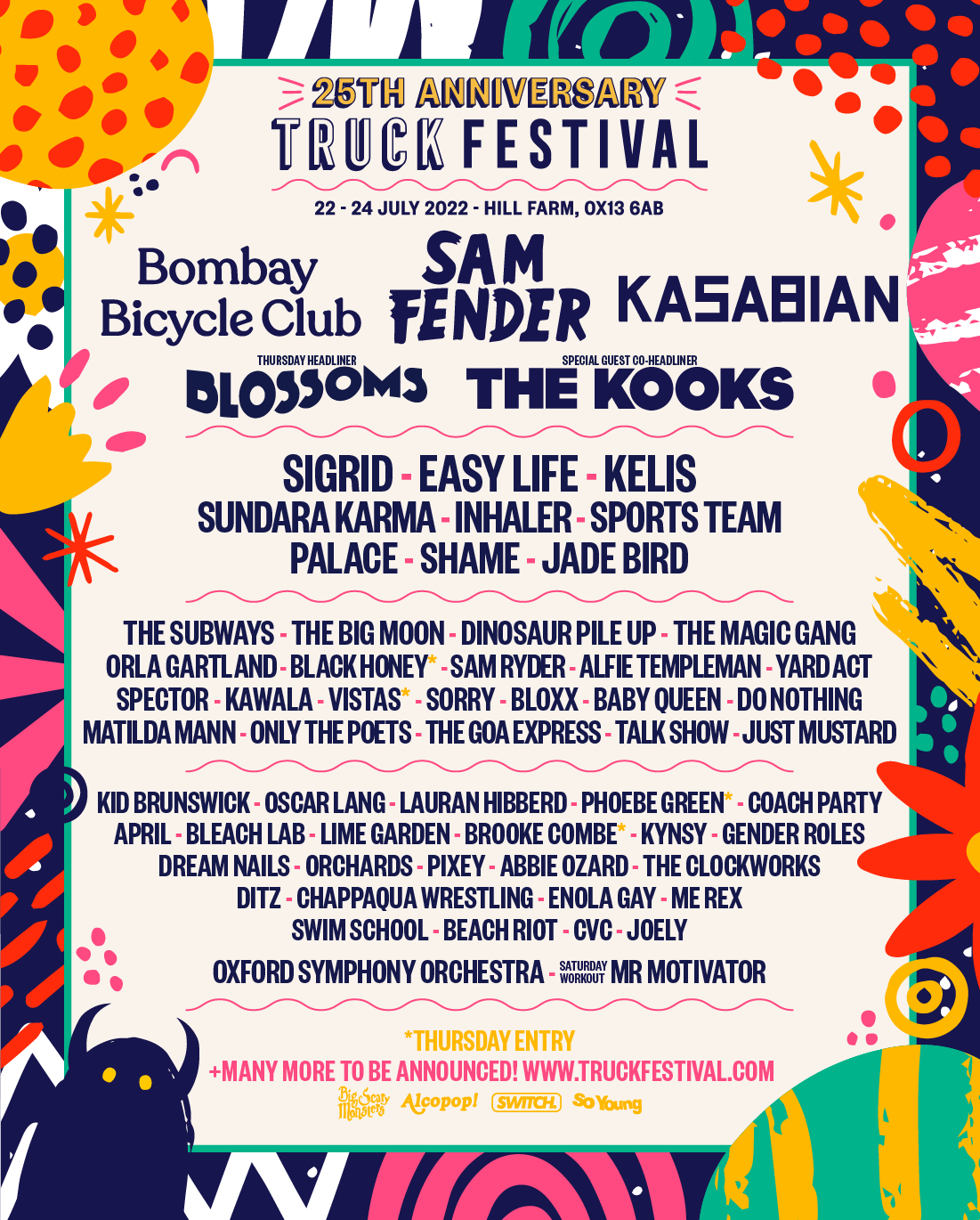 Sam Fender, Blossoms, Bombay Bicycle Club, Sports Team and more are playing Truck Festival 2022 Sam Fender, Blossoms, Bombay Bicycle Club, Sports Team and more are playing Truck Festival 2022