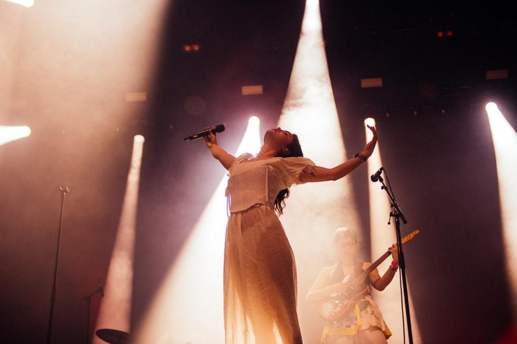 Rina Sawayama delivers a stunning set as Lizzo, Shame, Maggie Rogers, The Last Dinner Party and more impress on Saturday at Glastonbury 2023