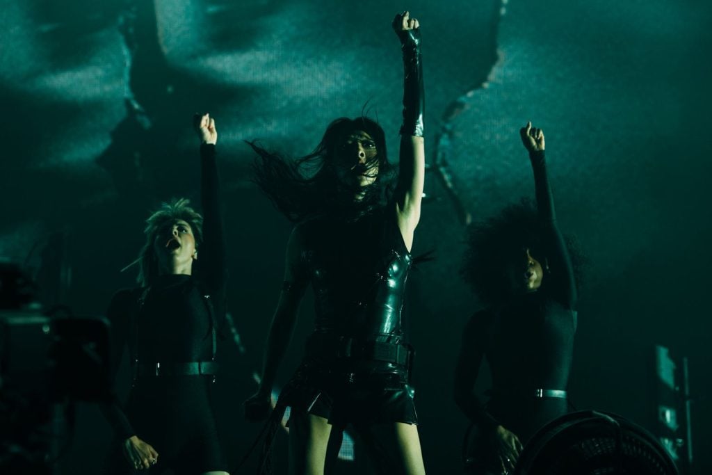 Rina Sawayama delivers a stunning set as Lizzo, Shame, Maggie Rogers, The Last Dinner Party and more impress on Saturday at Glastonbury 2023
