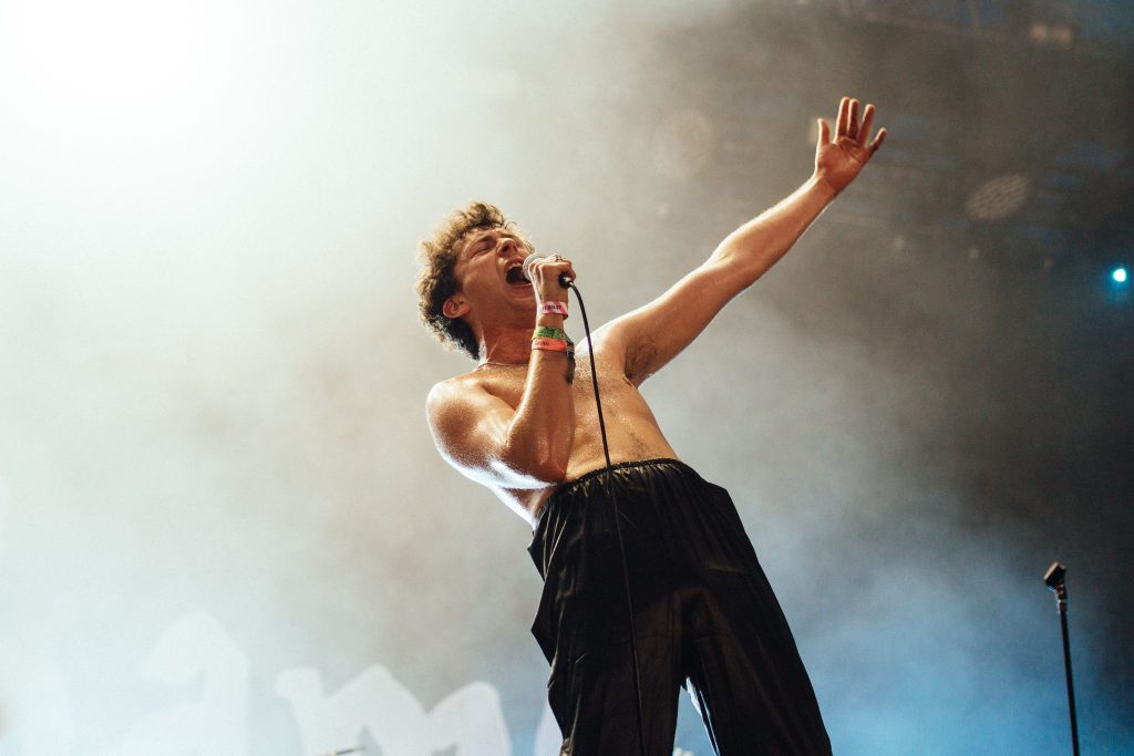Shame offer up a mid-afternoon stormer of a set at Glastonbury 2023 - photos