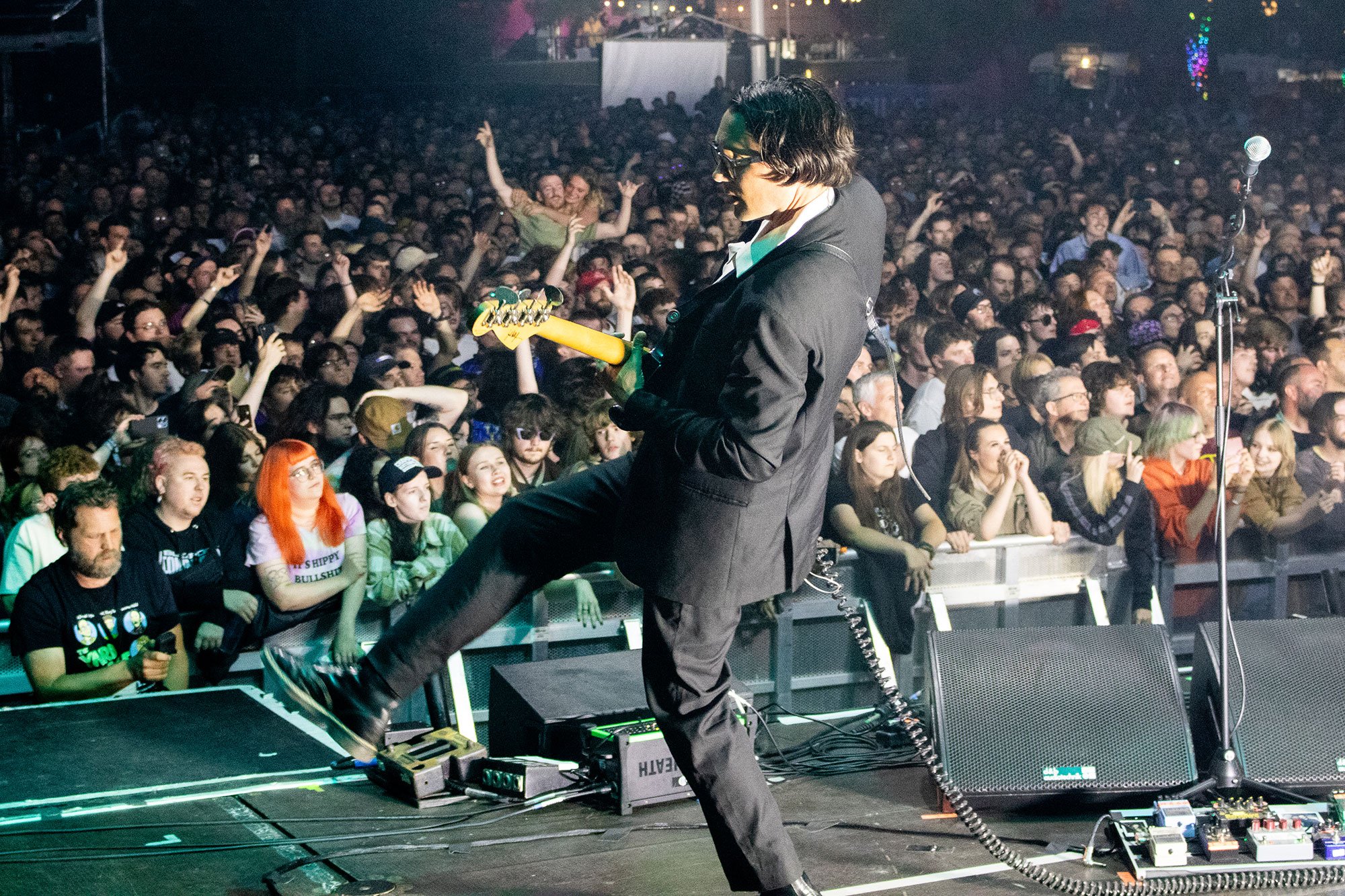 Yard Act at Leeds' Millennium Square is an emotional and special gig for the band and crowd alike
