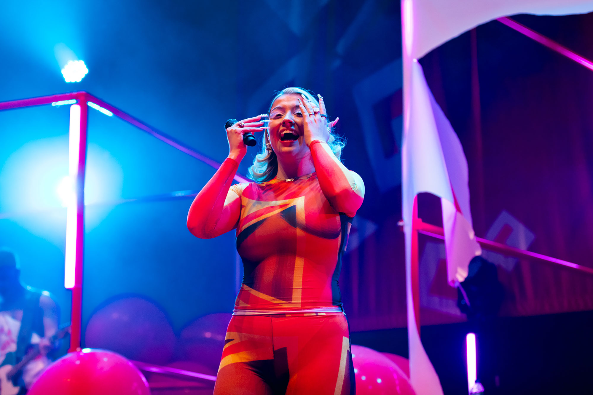 Caity Baser brings playful, sugar-soaked pop to London's Eventim Apollo