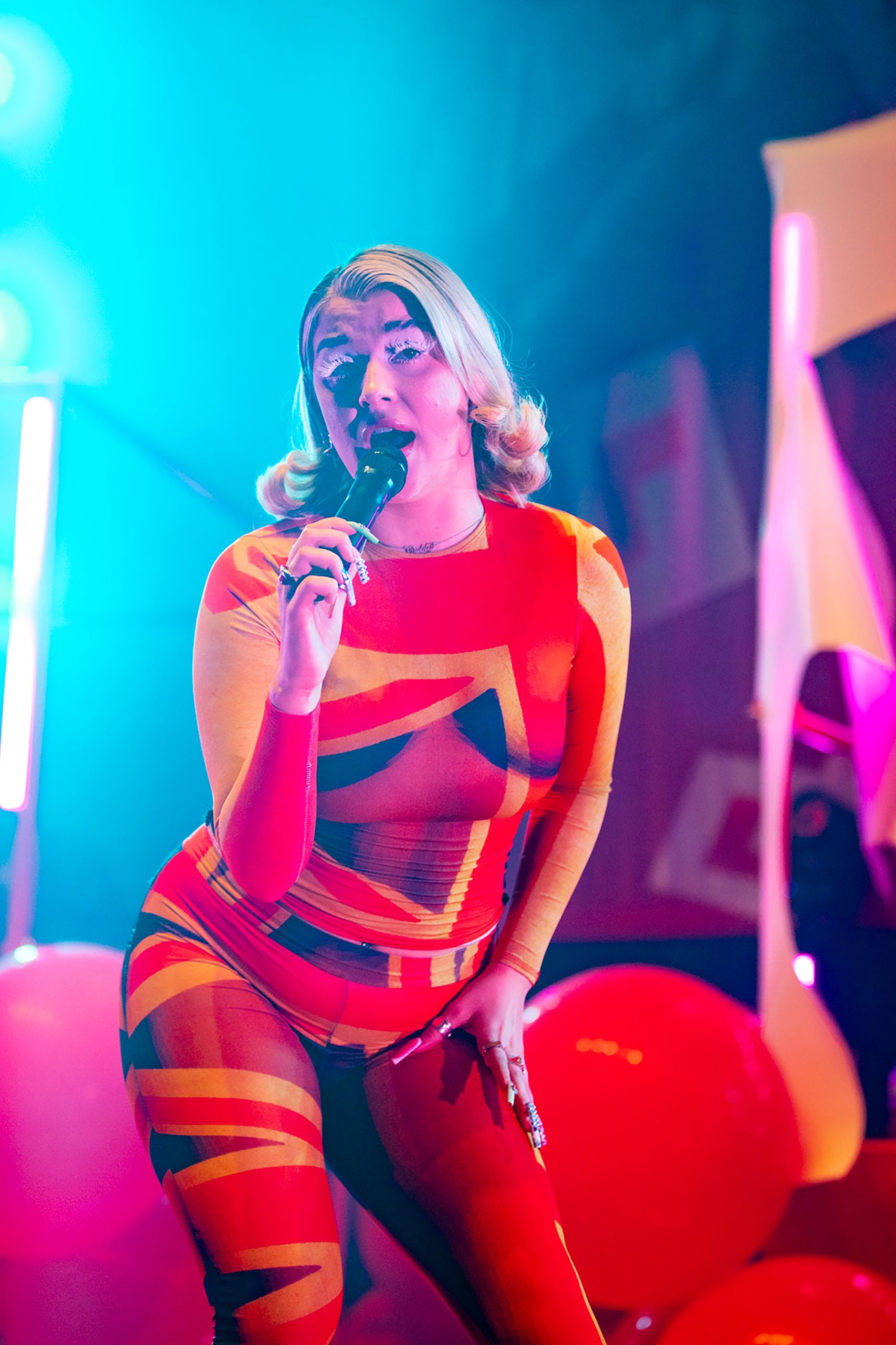 Caity Baser brings playful, sugar-soaked pop to London's Eventim Apollo