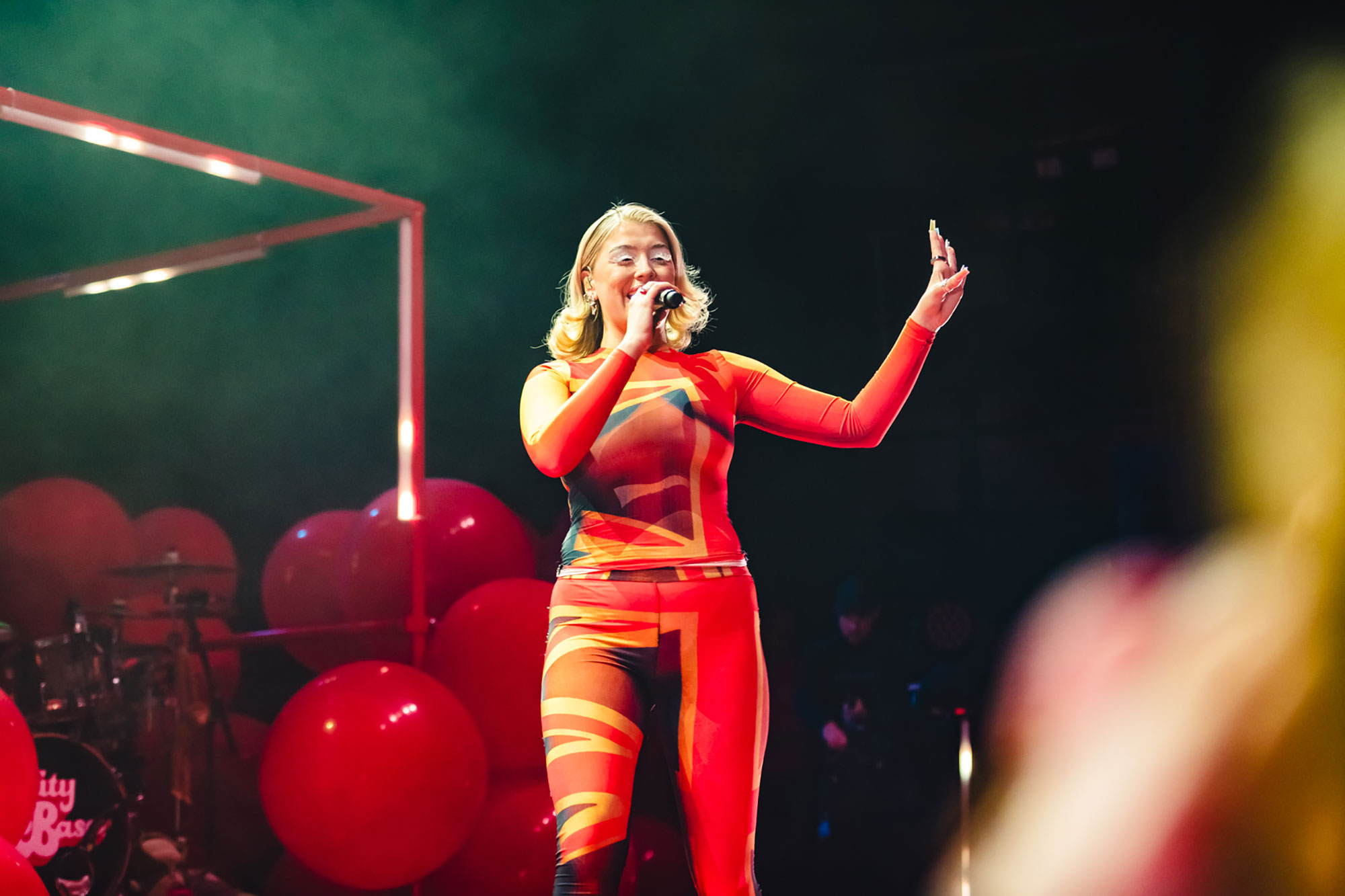 Caity Baser brings playful, sugar-soaked pop to London's Eventim Apollo