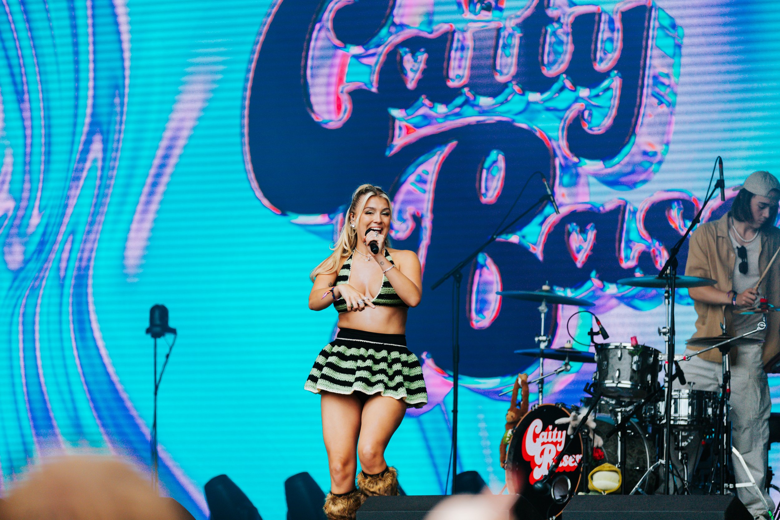 Caity Baser played Standon Calling 2023, and it looked like this Caity Baser played Standon Calling 2023, and it looked like this