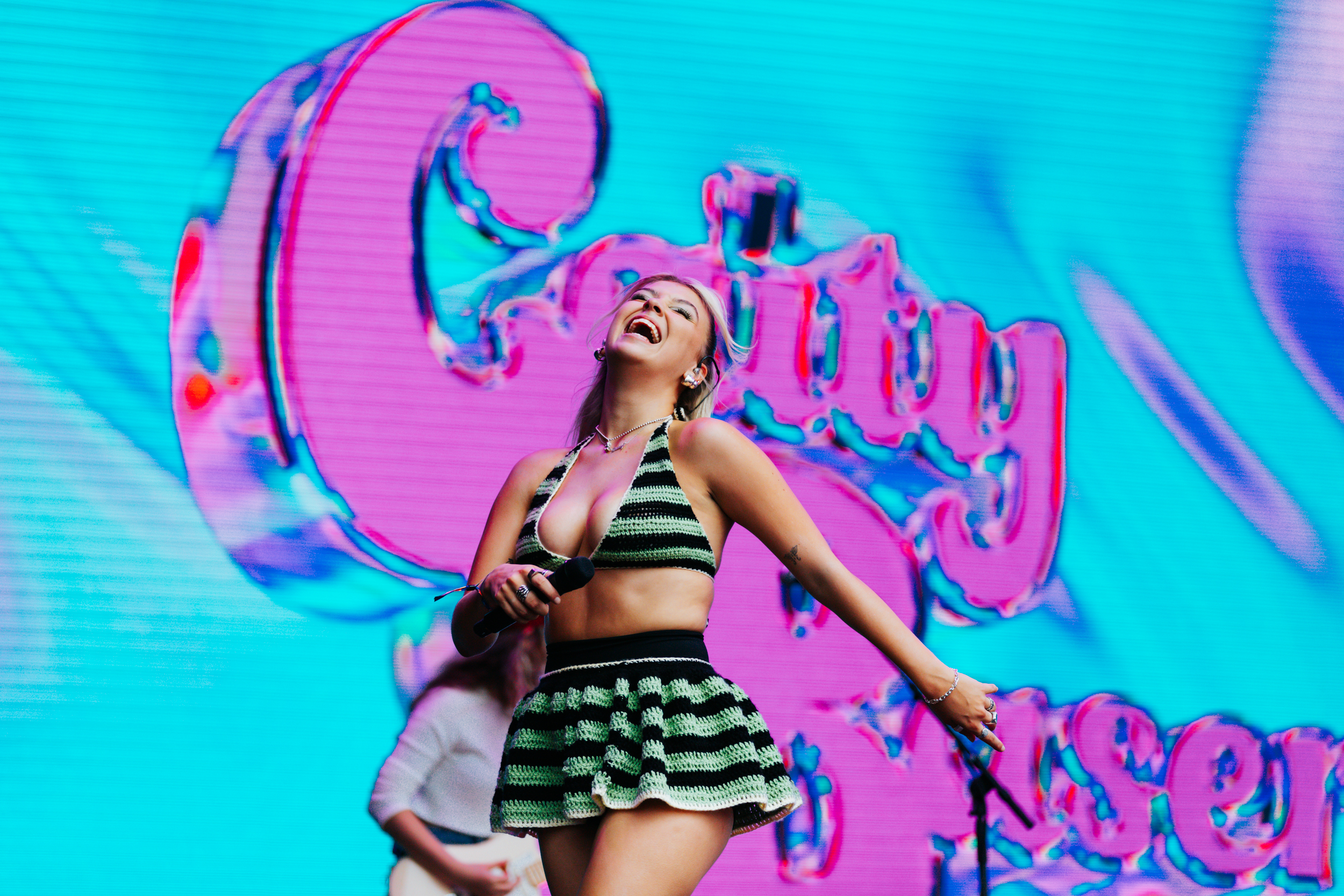 Caity Baser played Standon Calling 2023, and it looked like this Caity Baser played Standon Calling 2023, and it looked like this