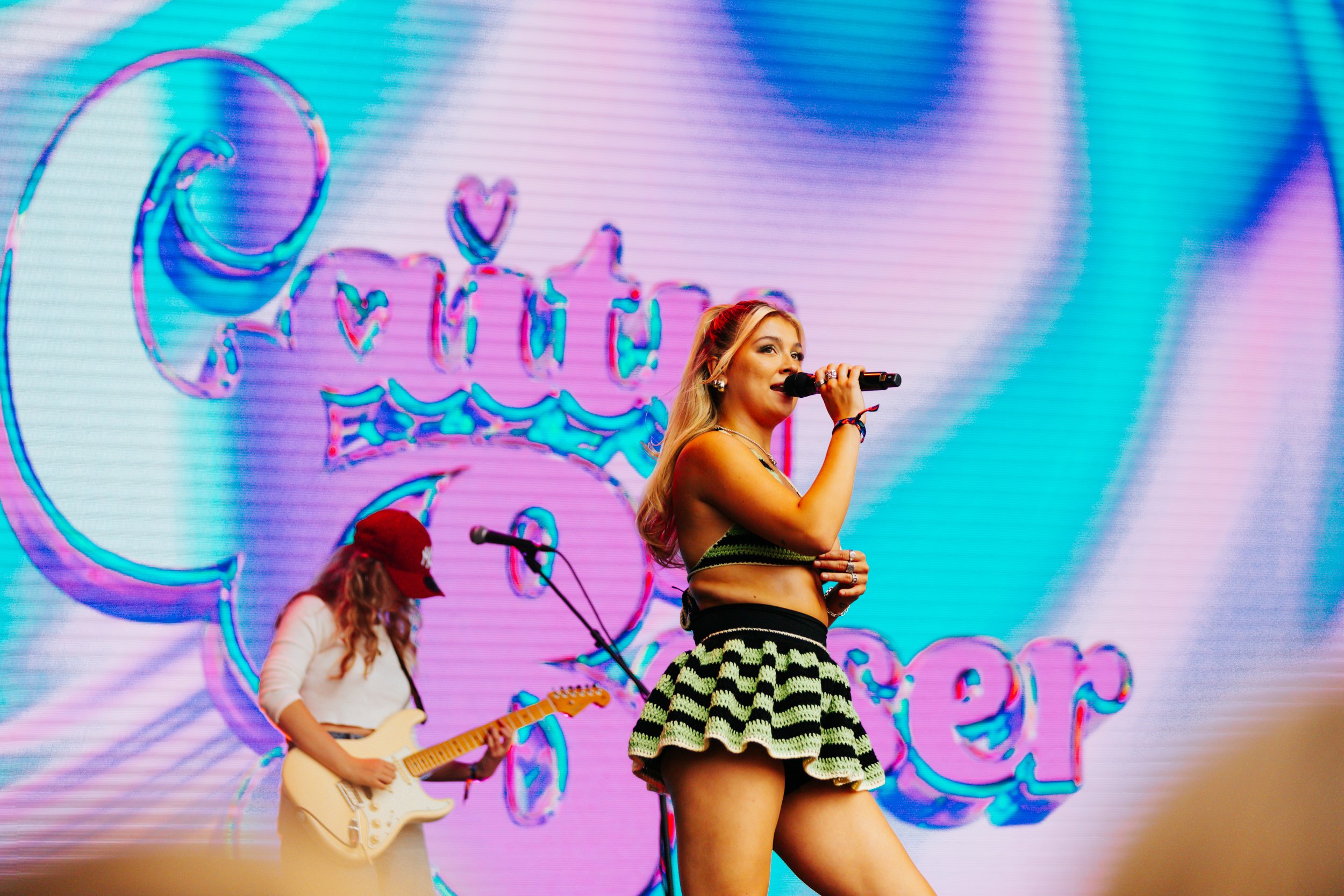 Caity Baser played Standon Calling 2023, and it looked like this Caity Baser played Standon Calling 2023, and it looked like this