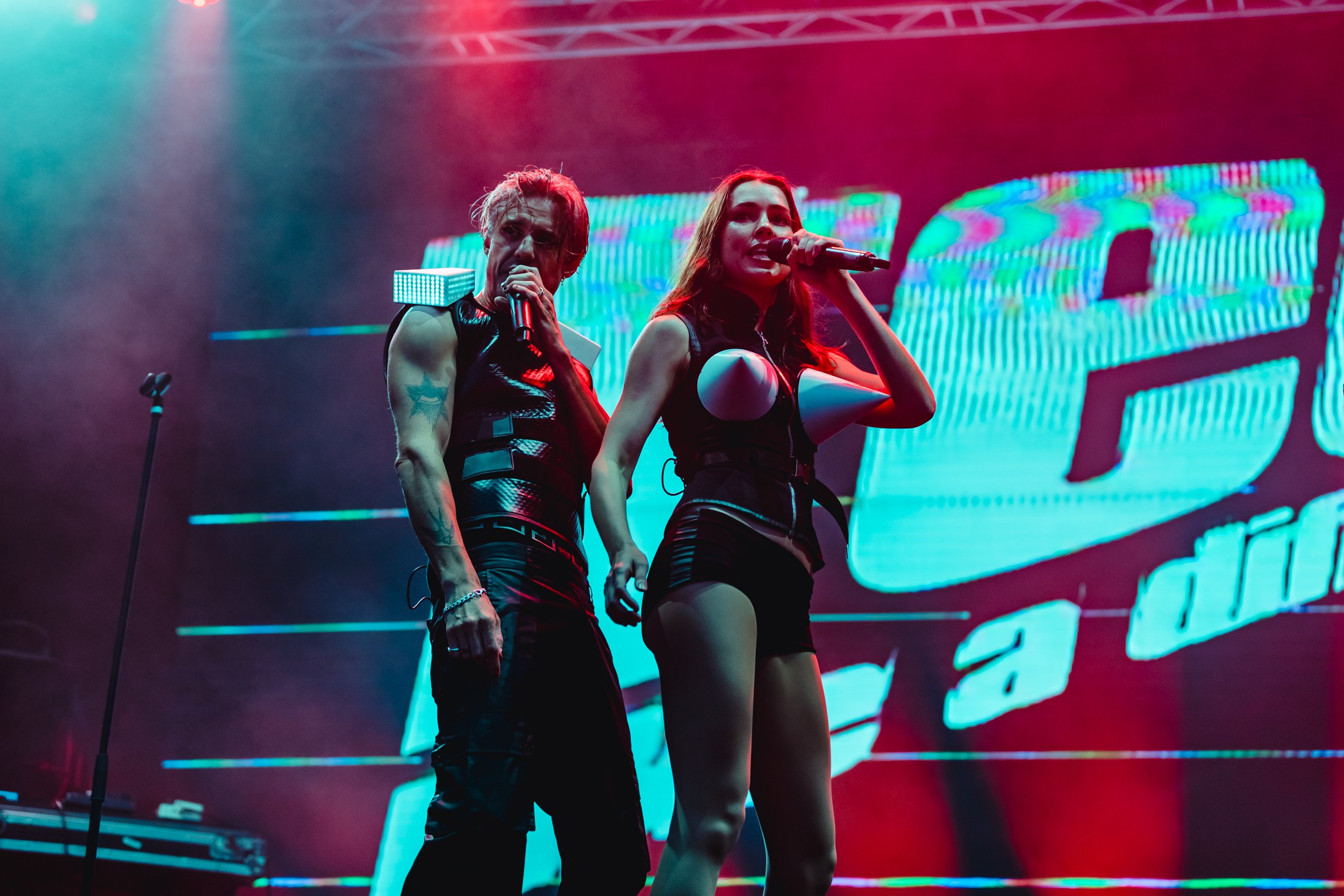 Confidence Man brought the party to Standon Calling 2023 - photos Confidence Man brought the party to Standon Calling 2023 - photos