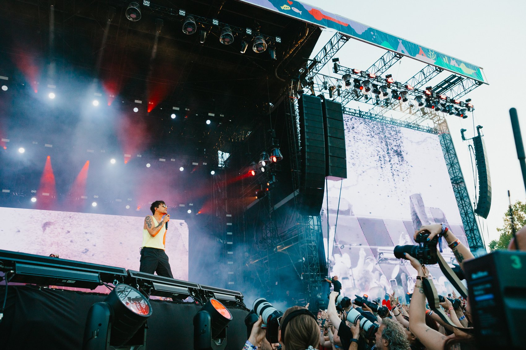 Louis Tomlinson has festivals down at Sziget 2024