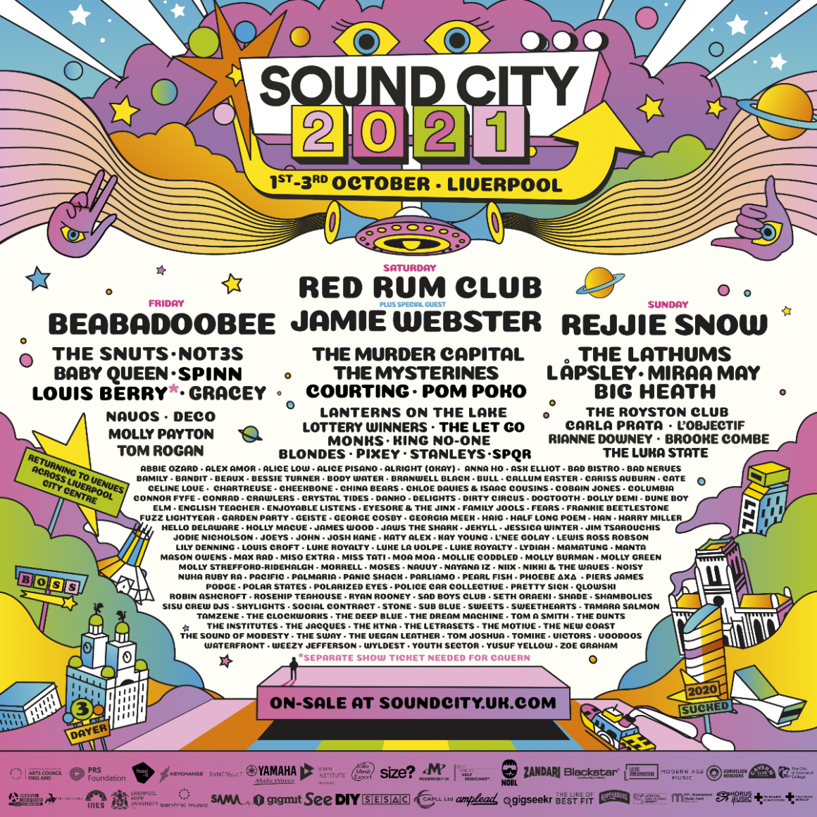 Courting, SPINN, The Let Go and more join the line-up for this year's Sound City Courting, SPINN, The Let Go and more join the line-up for this year's Sound City