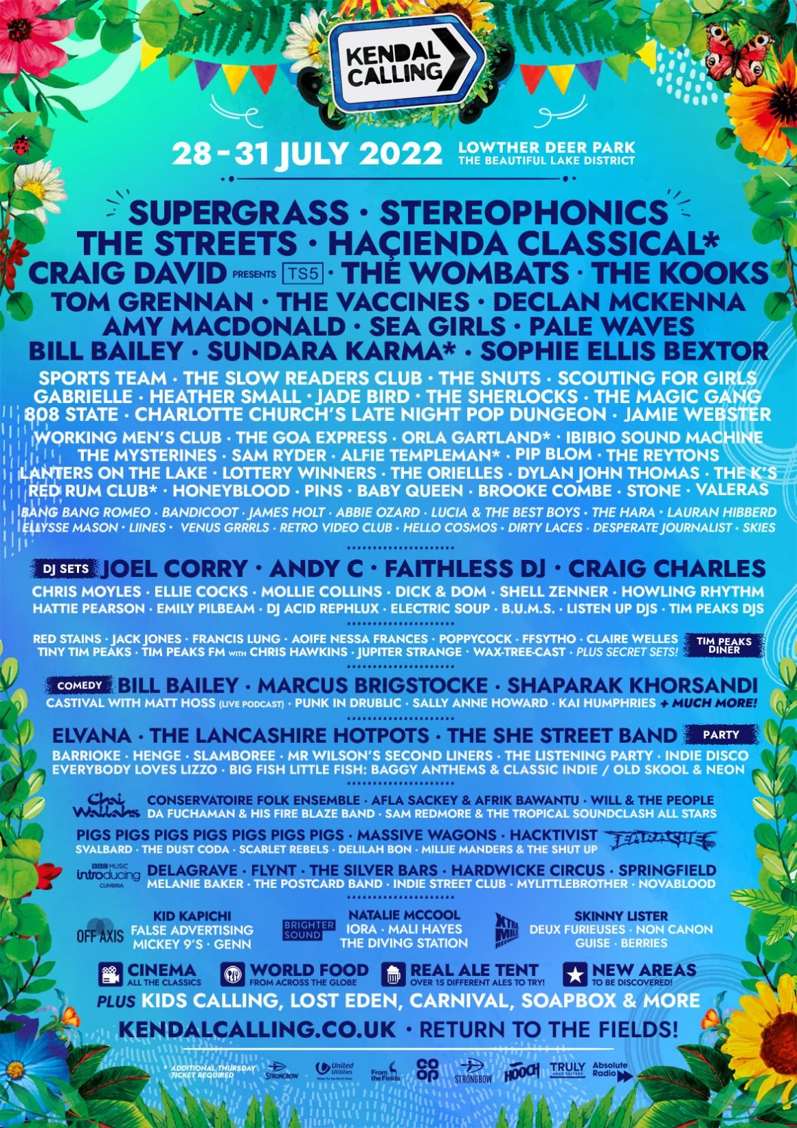 Declan McKenna, Sports Team, Sea Girls, Pale Waves, Alfie Templeman, Baby Queen and more are all playing Kendal Calling 2022