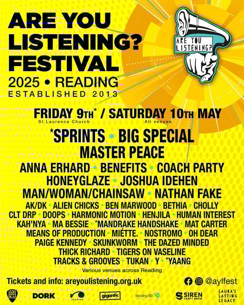 Are You Listening? Festival has confirmed a second wave of acts for 2025's event Are You Listening? Festival has confirmed a second wave of acts for 2025's event