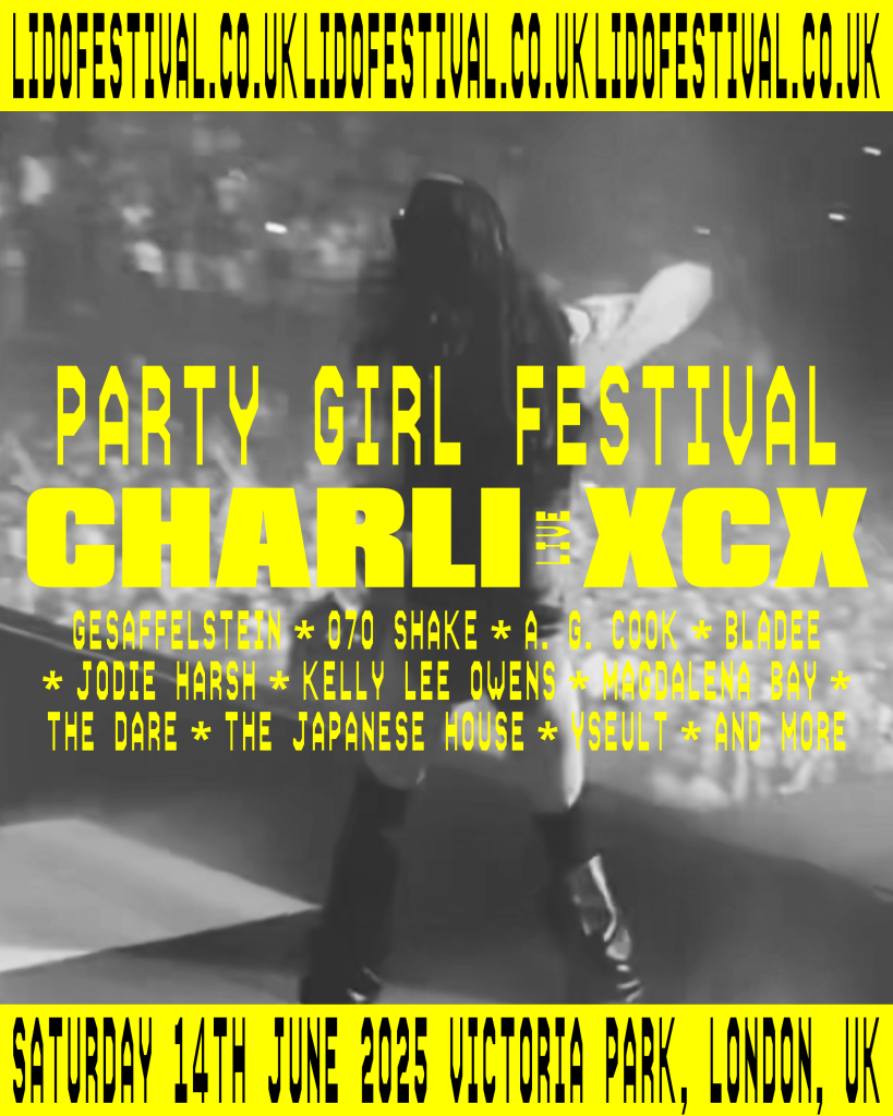 Charli xcx has expanded the lineup for her Party Girl festival in Victoria Park, London