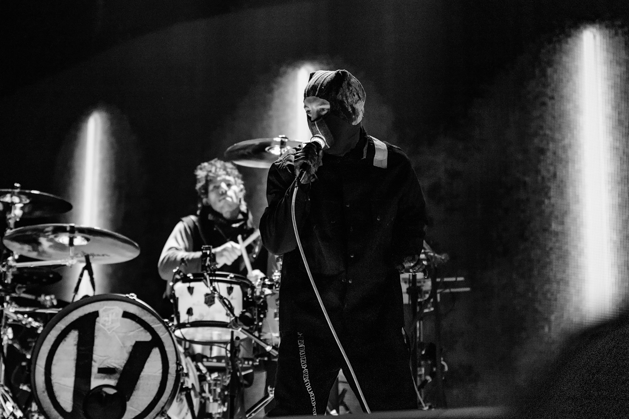 Twenty One Pilots transform London's O2 Arena into a dystopian theatre of rebellion